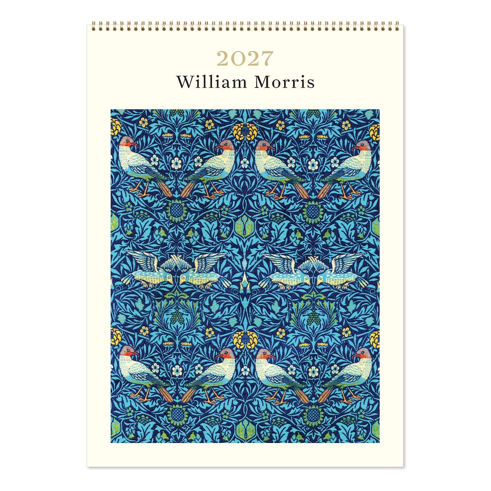2027 William Morris - Deluxe Wall Calendar