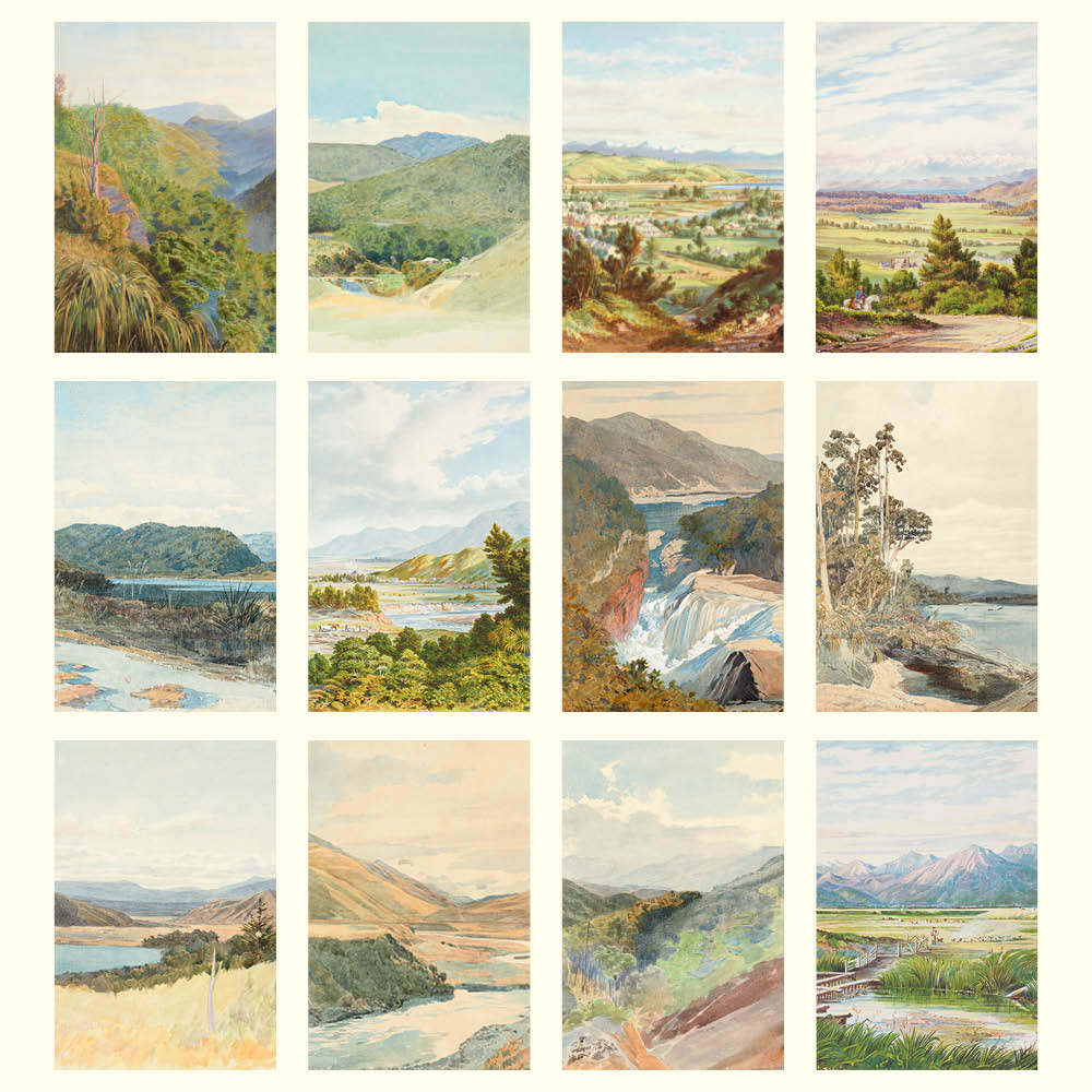 2027 New Zealand Landscapes - Desk Easel Calendar