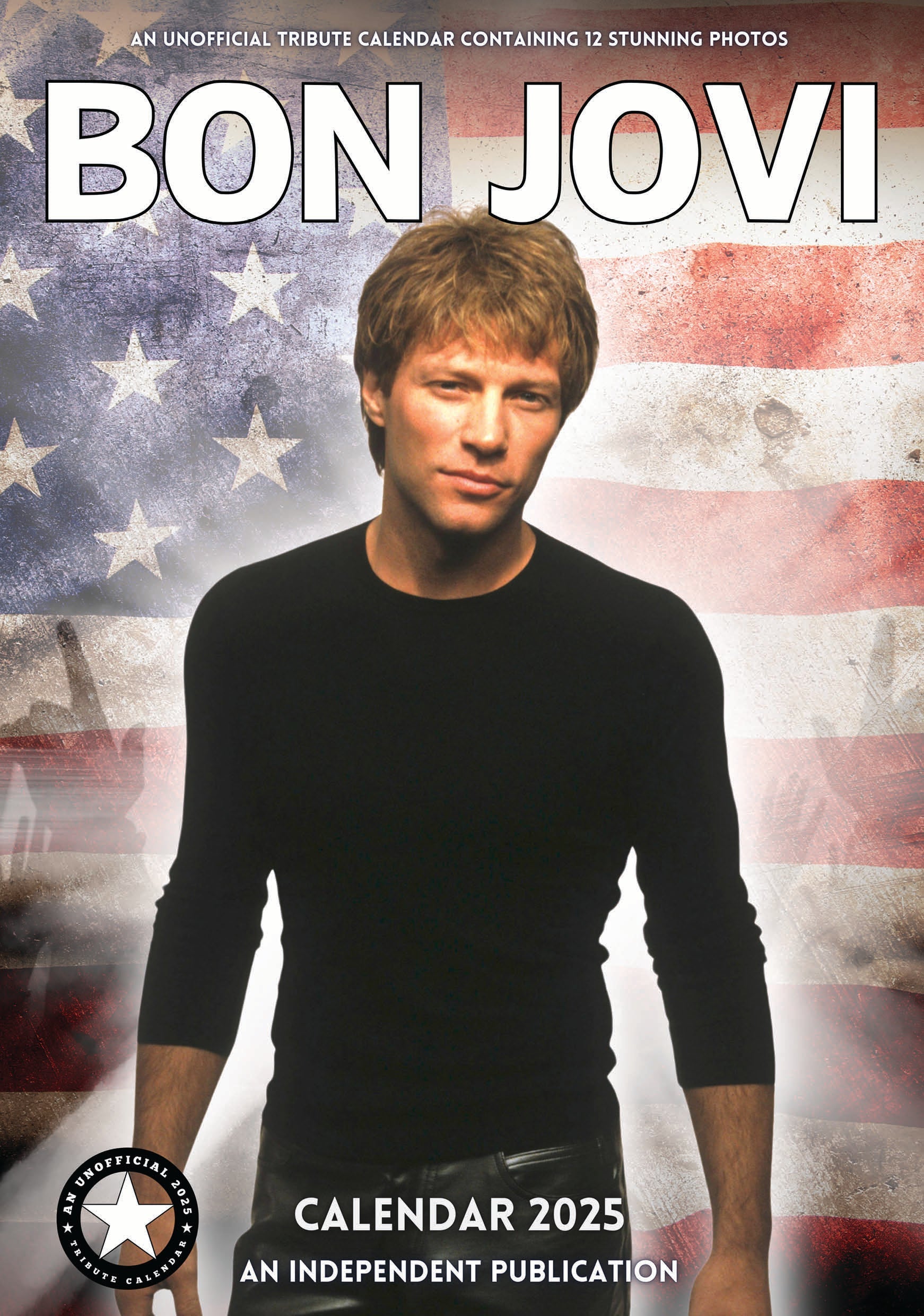 2025 Bon Jovi - A3 Wall Calendar