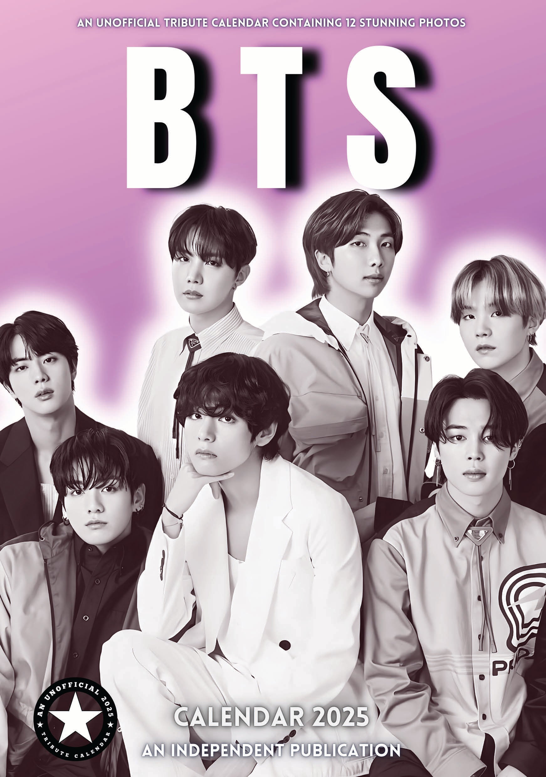 2025 BTS - A3 Wall Calendar