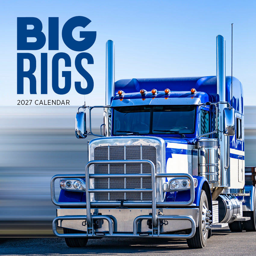 2027 Big Rigs    - Square Wall Calendar