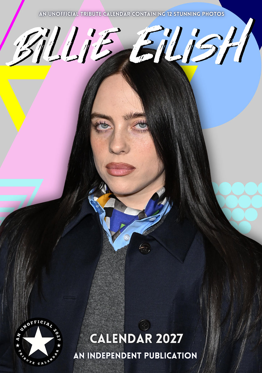 2027 Billie Eilish - A3 Wall Calendar