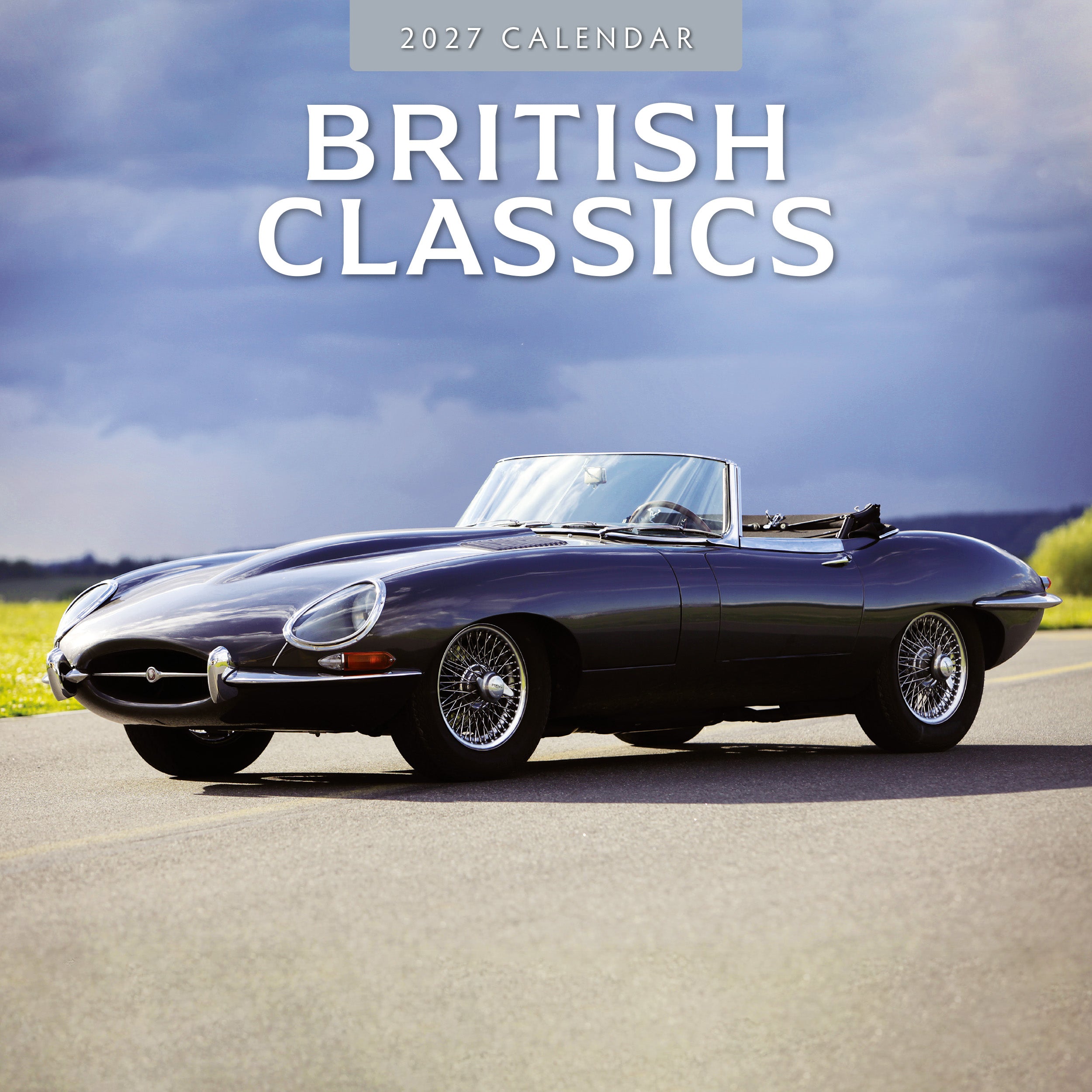 2027 British Classics - Square Wall Calendar
