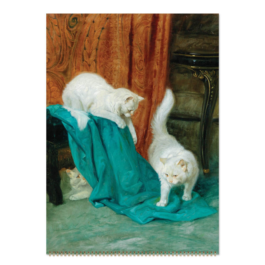 2027 The Artful Cat - Deluxe Wall Calendar
