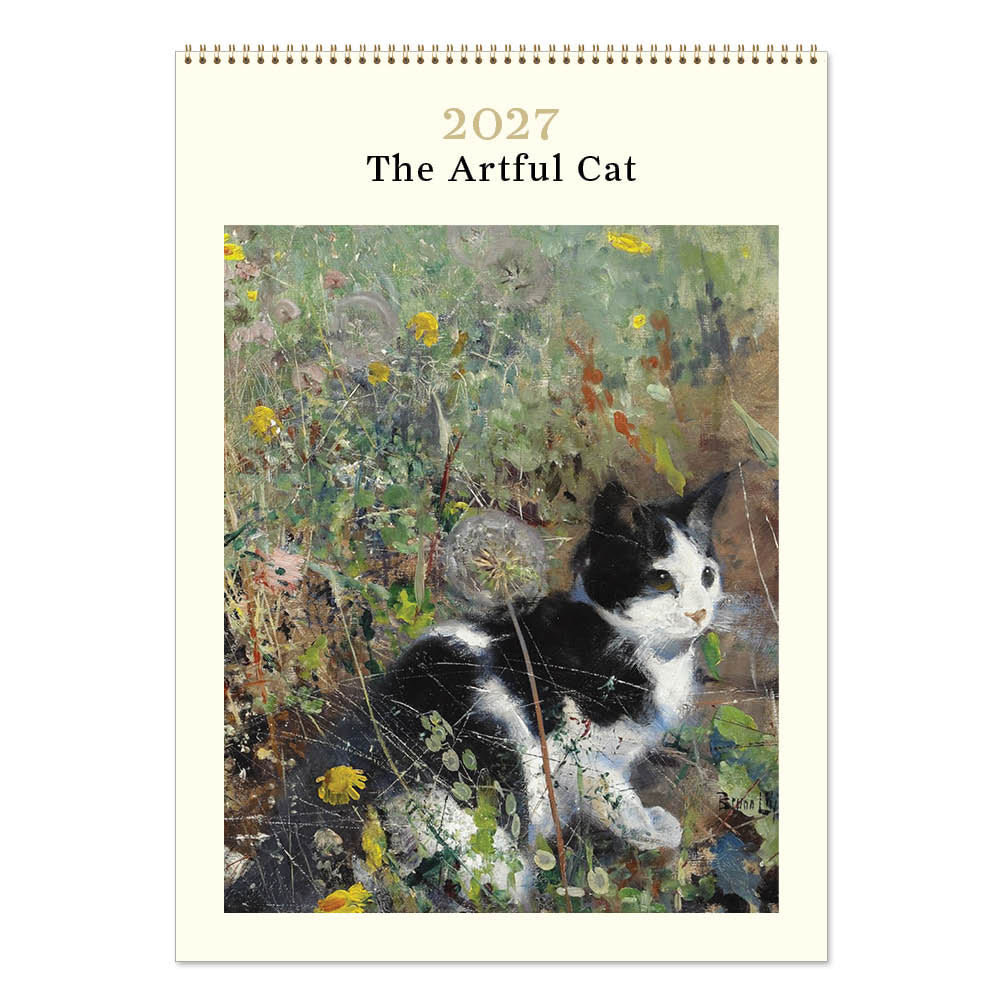 2027 The Artful Cat - Deluxe Wall Calendar