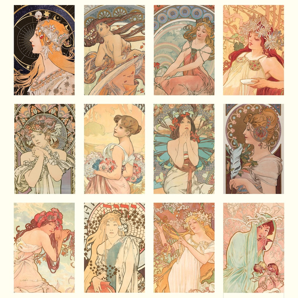 2027 Alphonse Mucha - Desk Easel Calendar