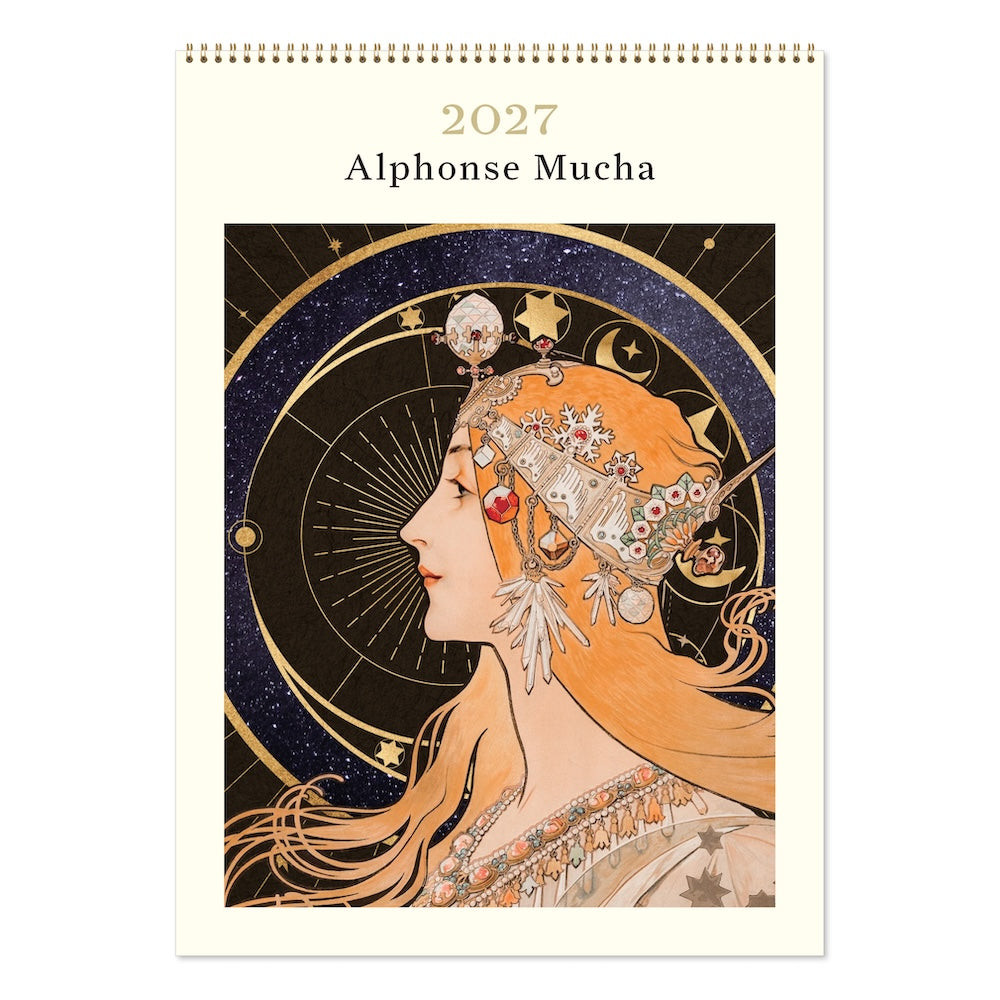 2027 Alphonse Mucha - Deluxe Wall Calendar