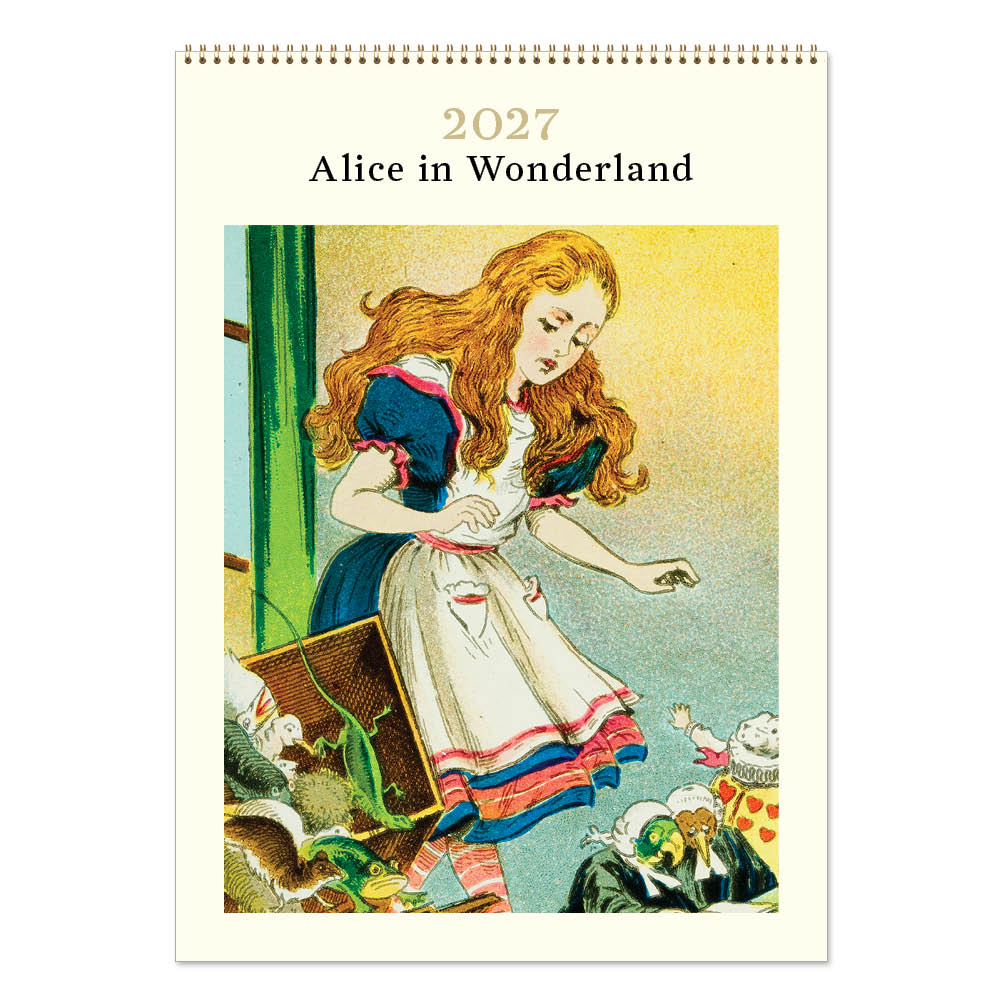 2027 Alice in Wonderland - Deluxe Wall Calendar