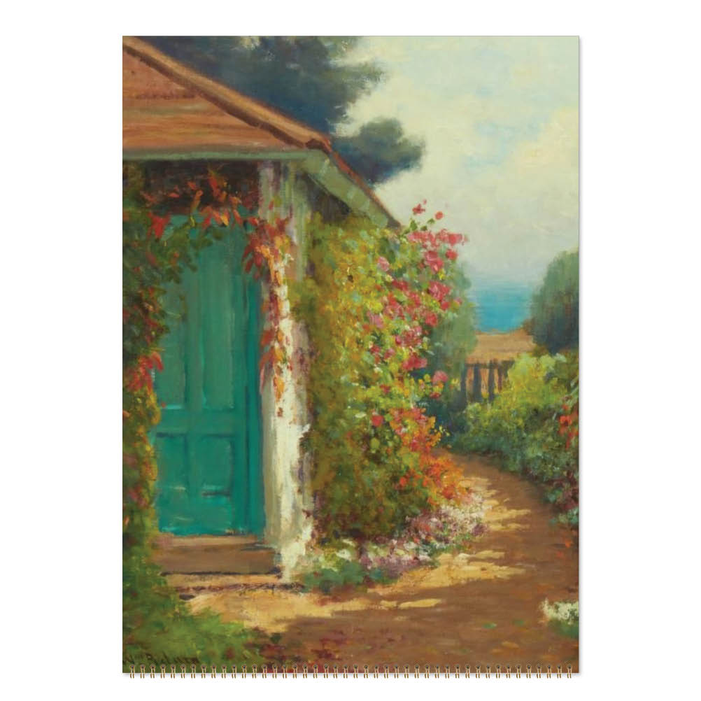 2027 Cottage Gardens - Deluxe Wall Calendar