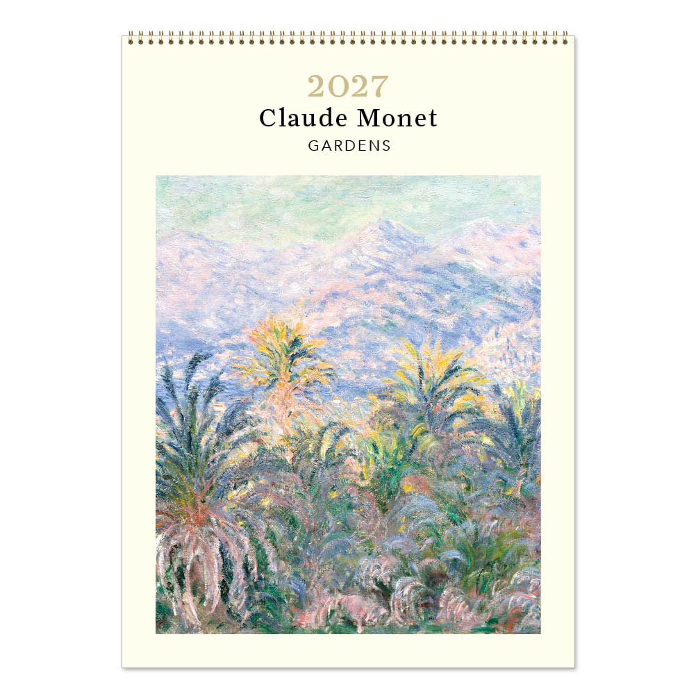 2027 Claude Monet Gardens - Deluxe Wall Calendar