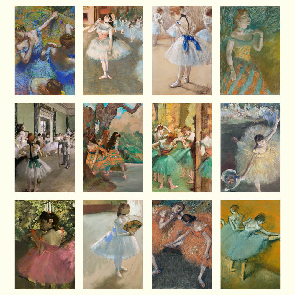 2027 Degas Dancers - Desk Easel Calendar