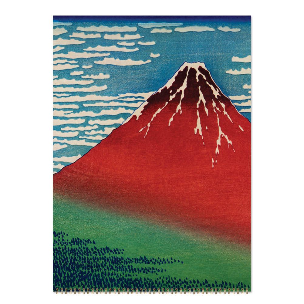 2027 Hokusai - Deluxe Wall Calendar