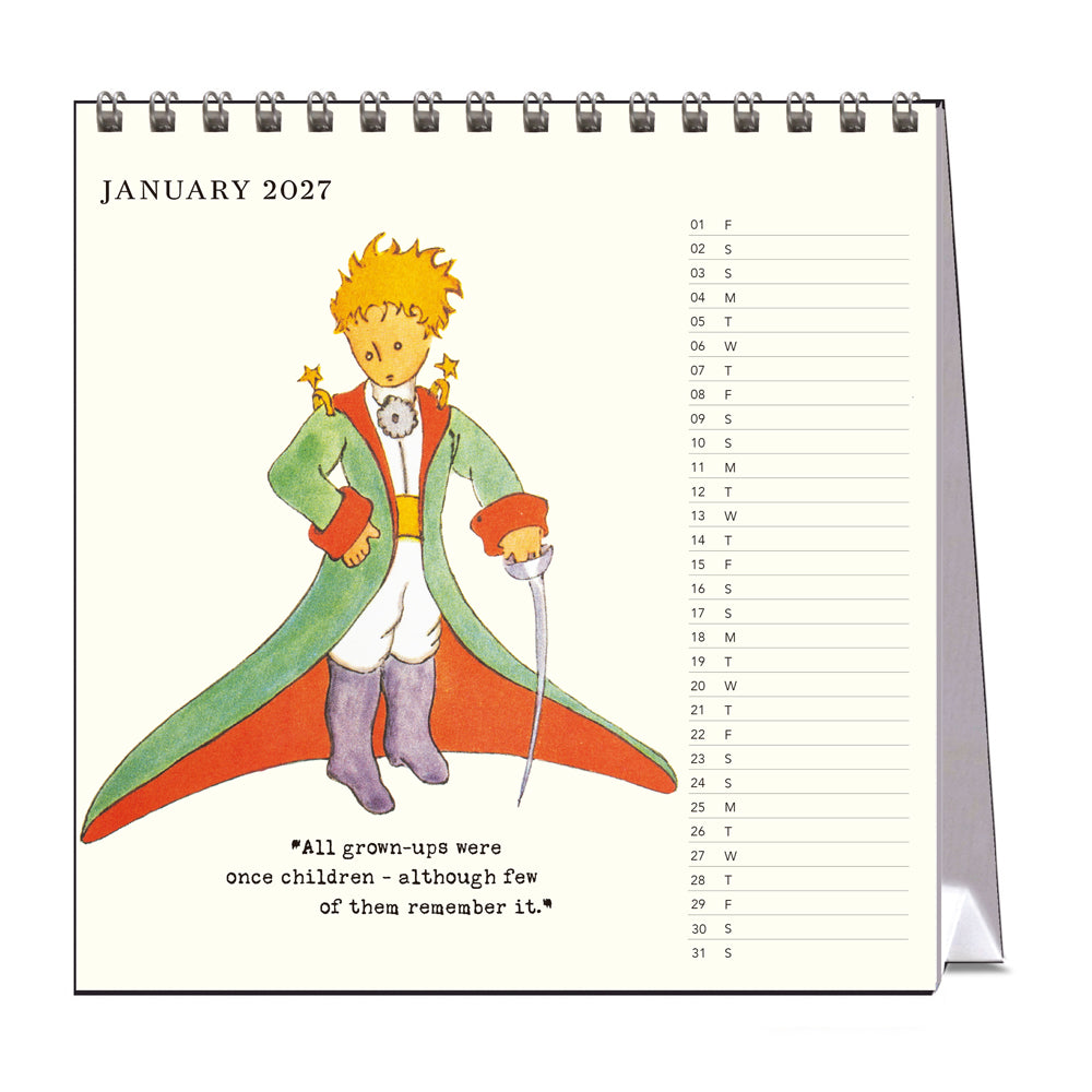 2027 Little Prince - Desk Easel Calendar