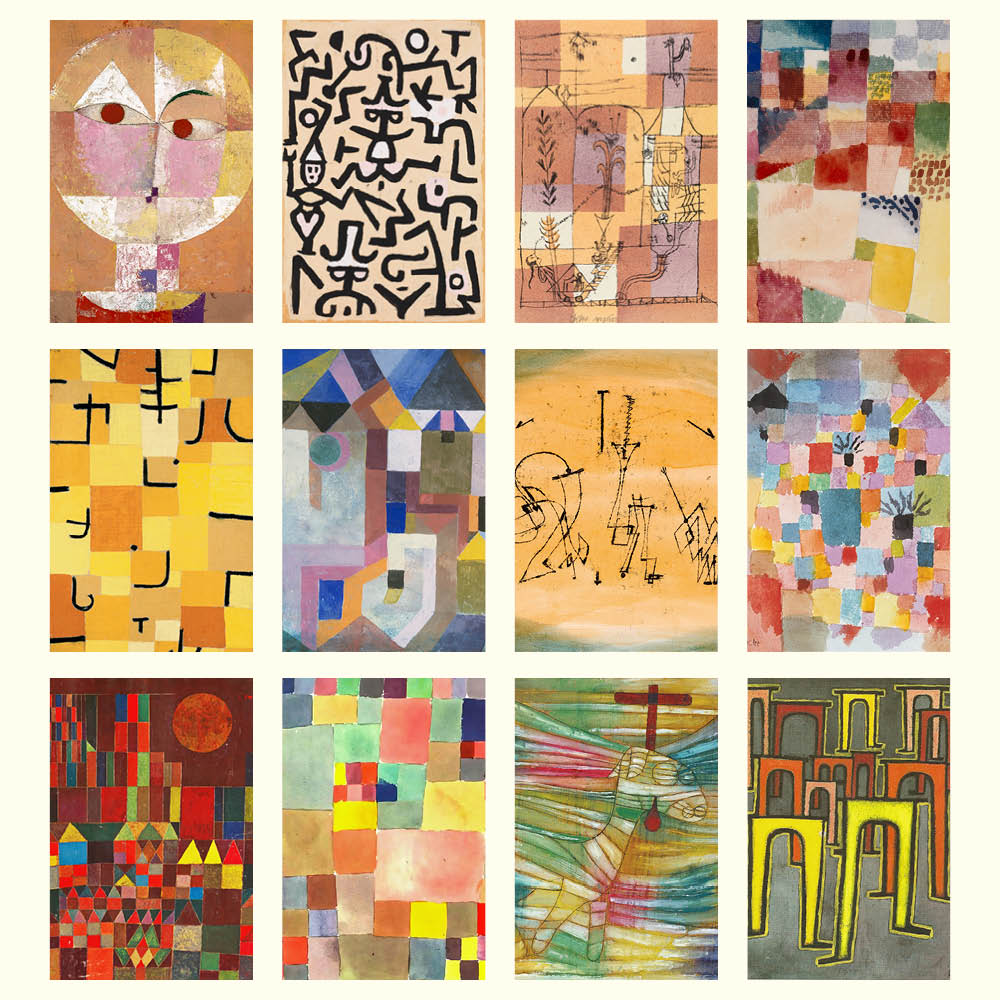 2027 Paul Klee - Desk Easel Calendar