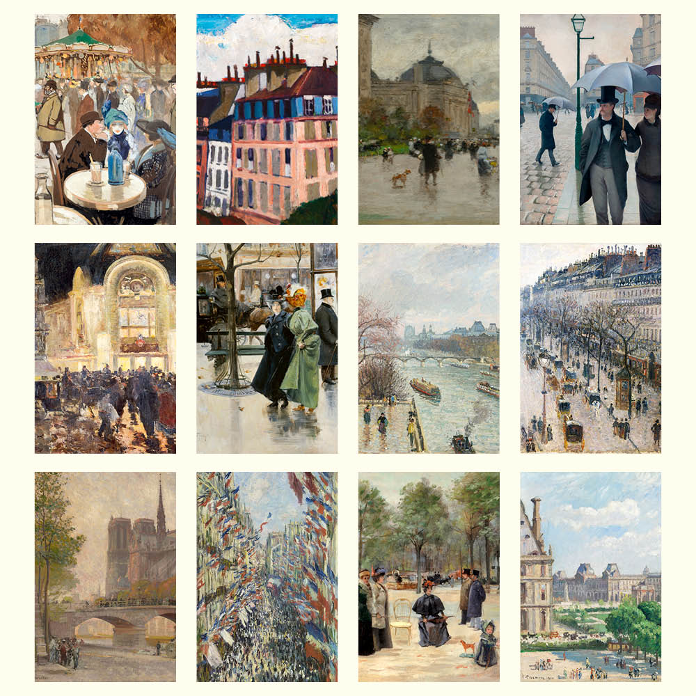 2027 The City of Paris - Deluxe Wall Calendar