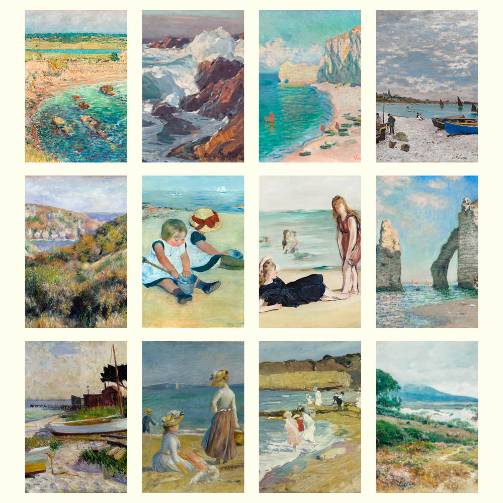 2027 Seascapes - Desk Easel Calendar