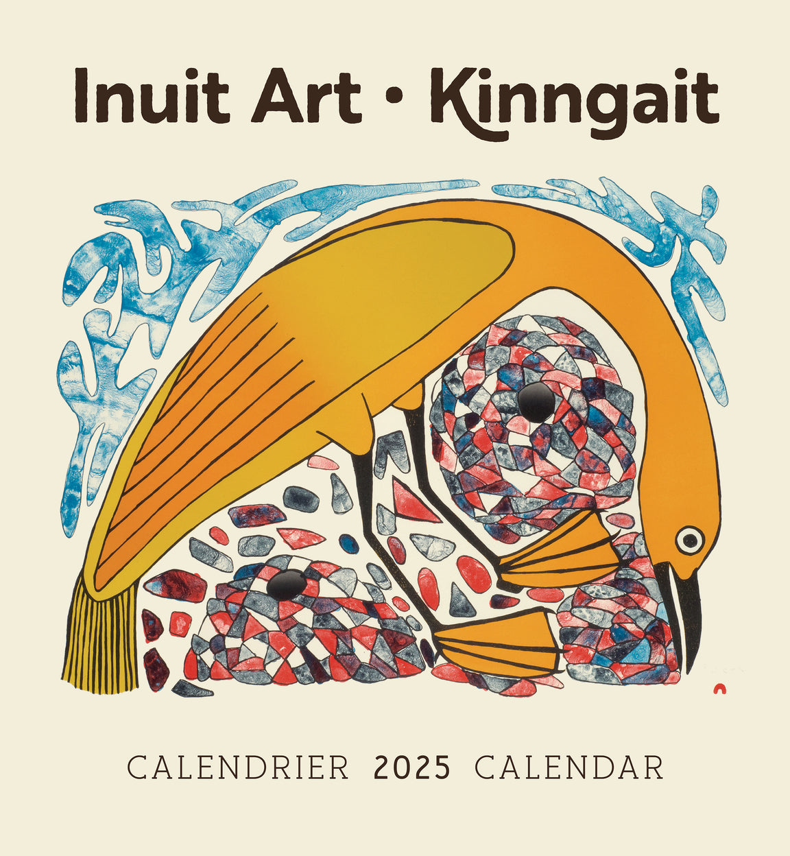 2025 Inuit Art: Kinngait - Square Wall Calendar