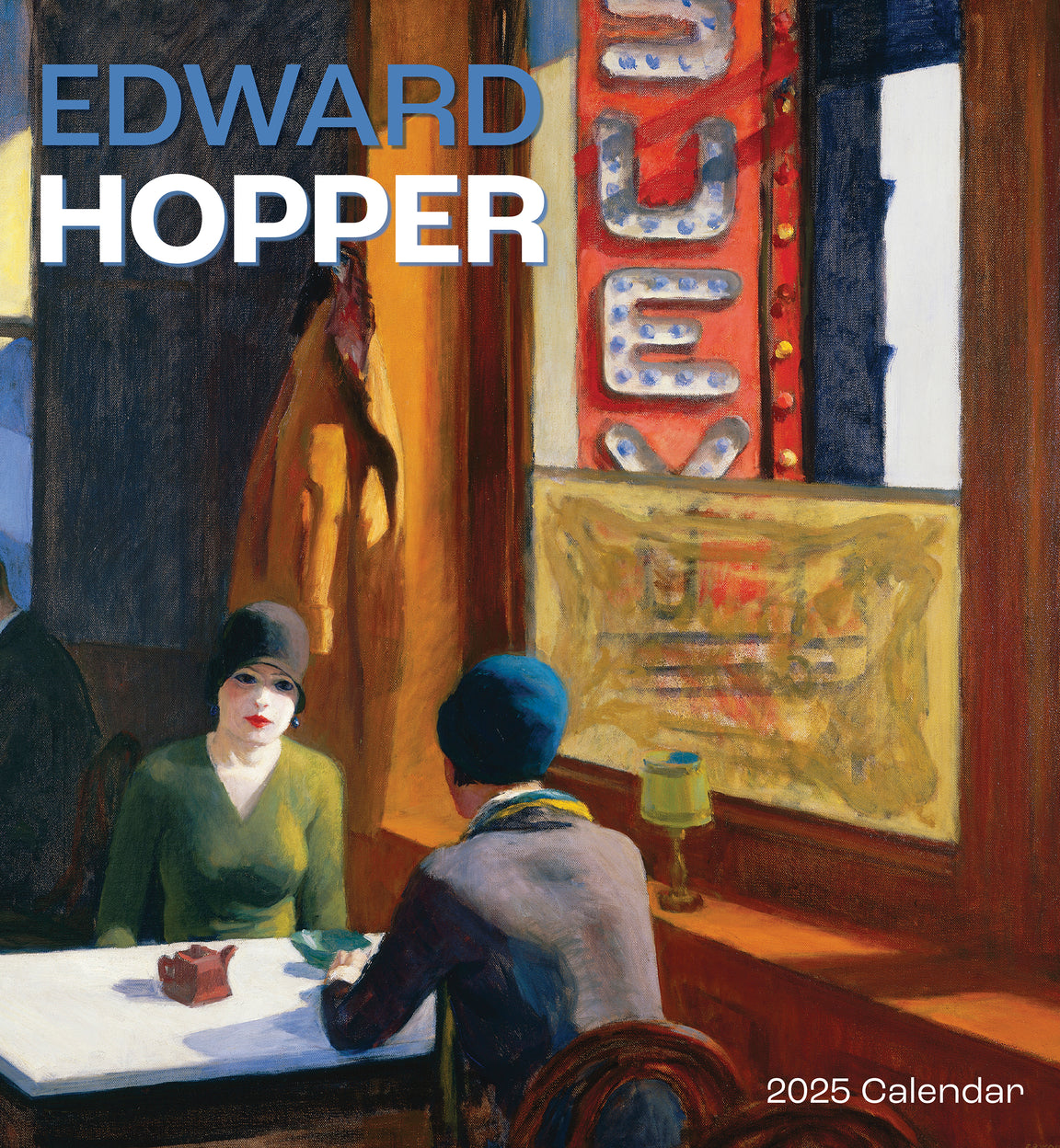 2025 Edward Hopper v2 - Square Wall Calendar