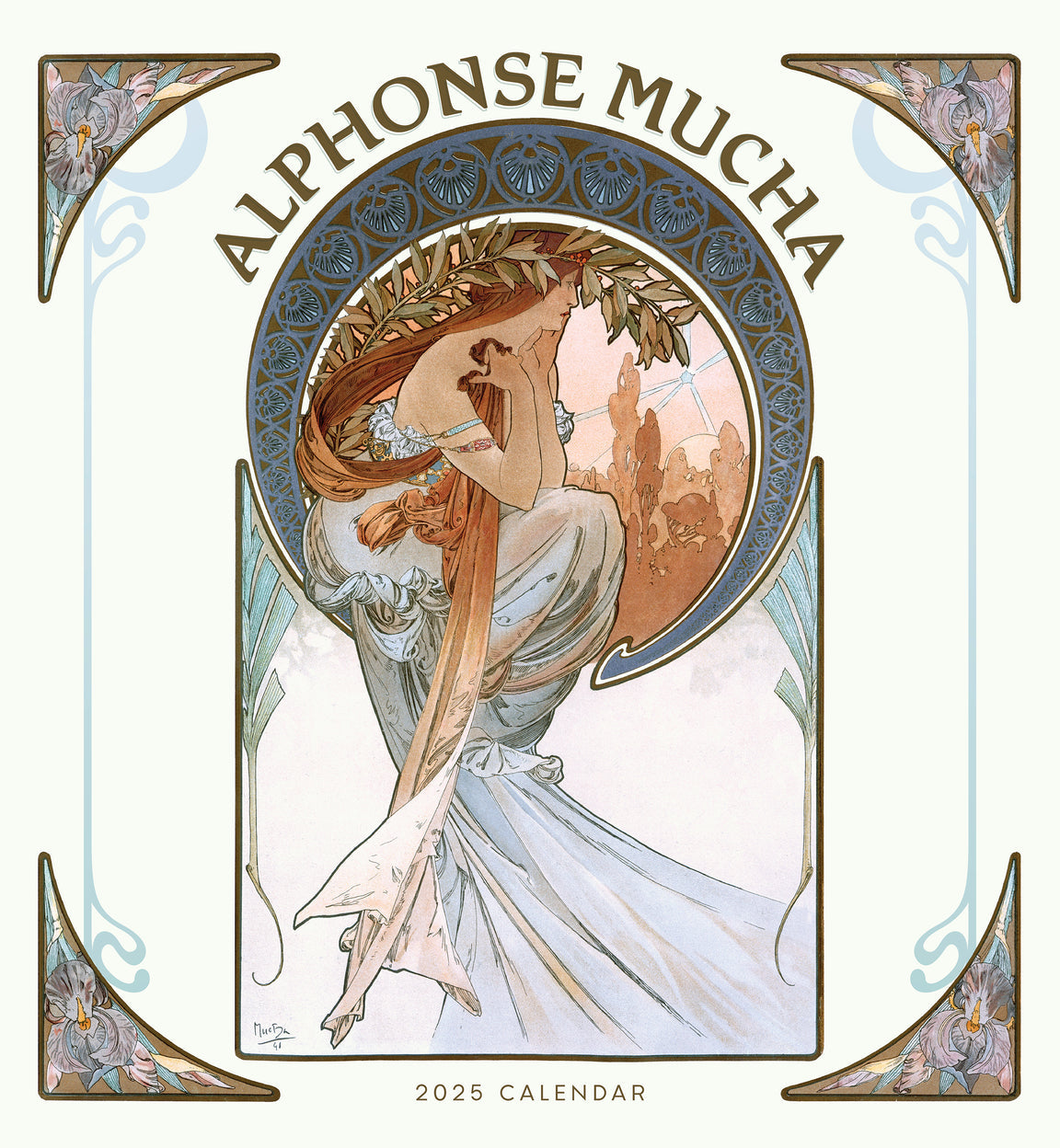 2025 Alphonse Mucha - Square Wall Calendar