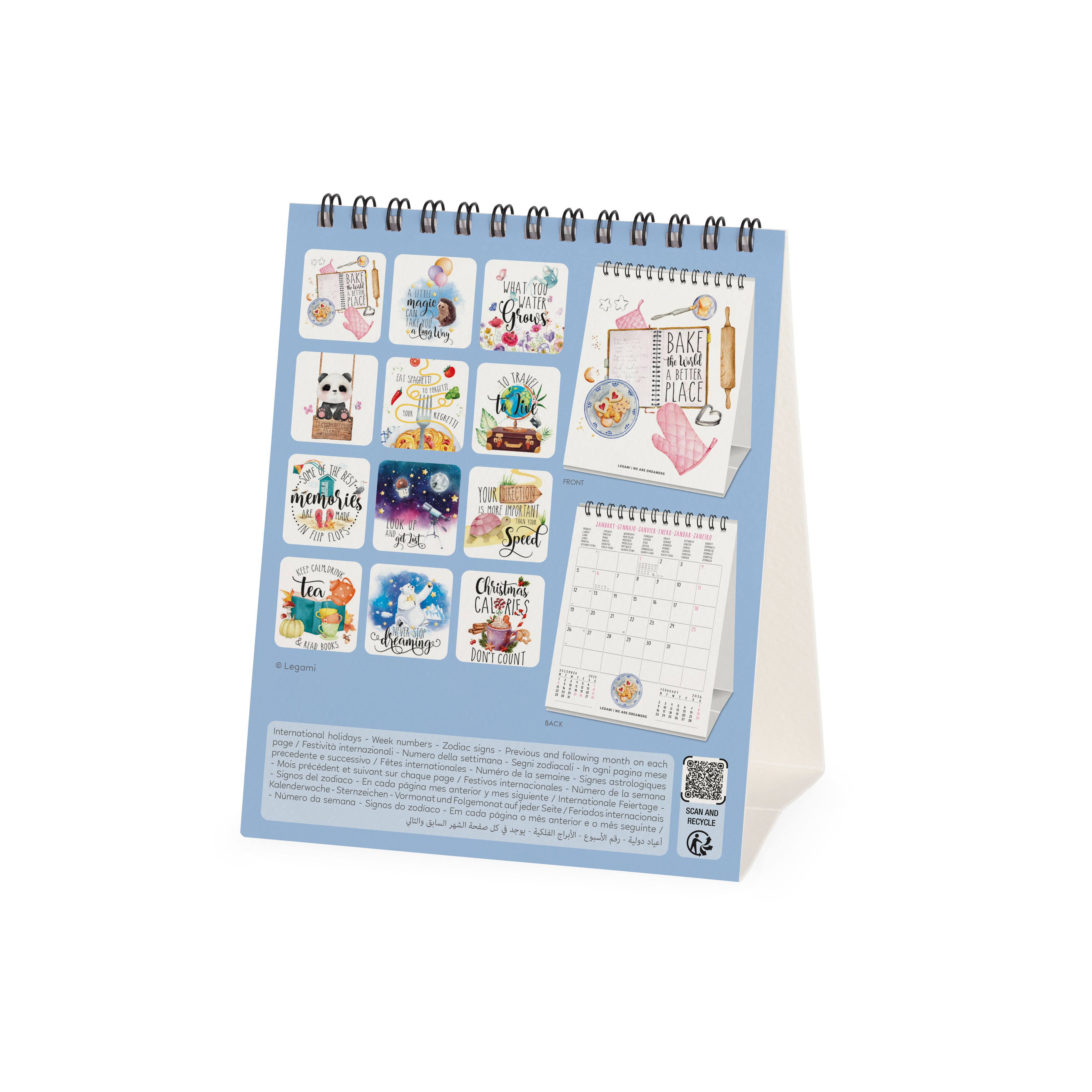 2026 Aphorisms - Desk Easel Calendar