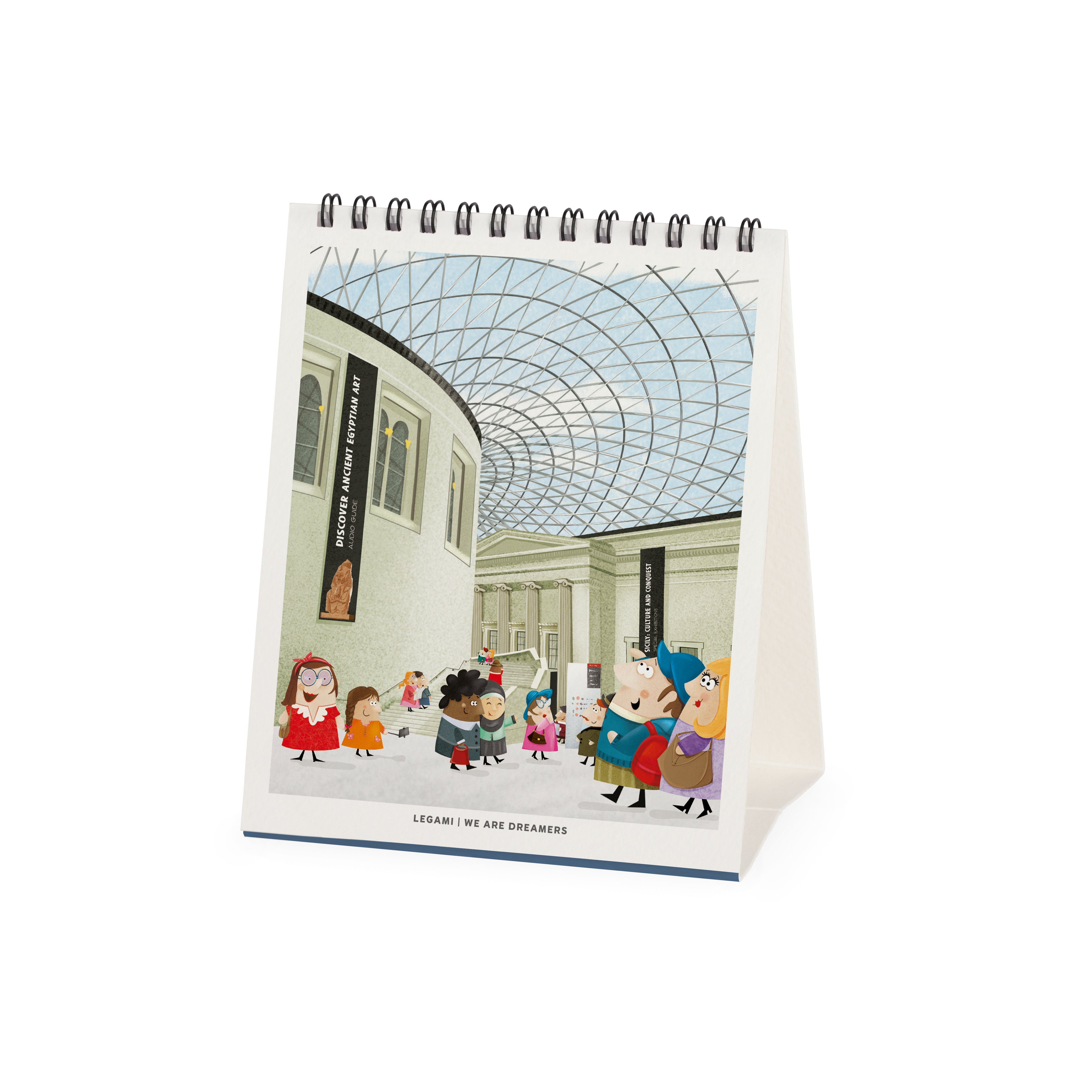 2026 London - Desk Easel Calendar