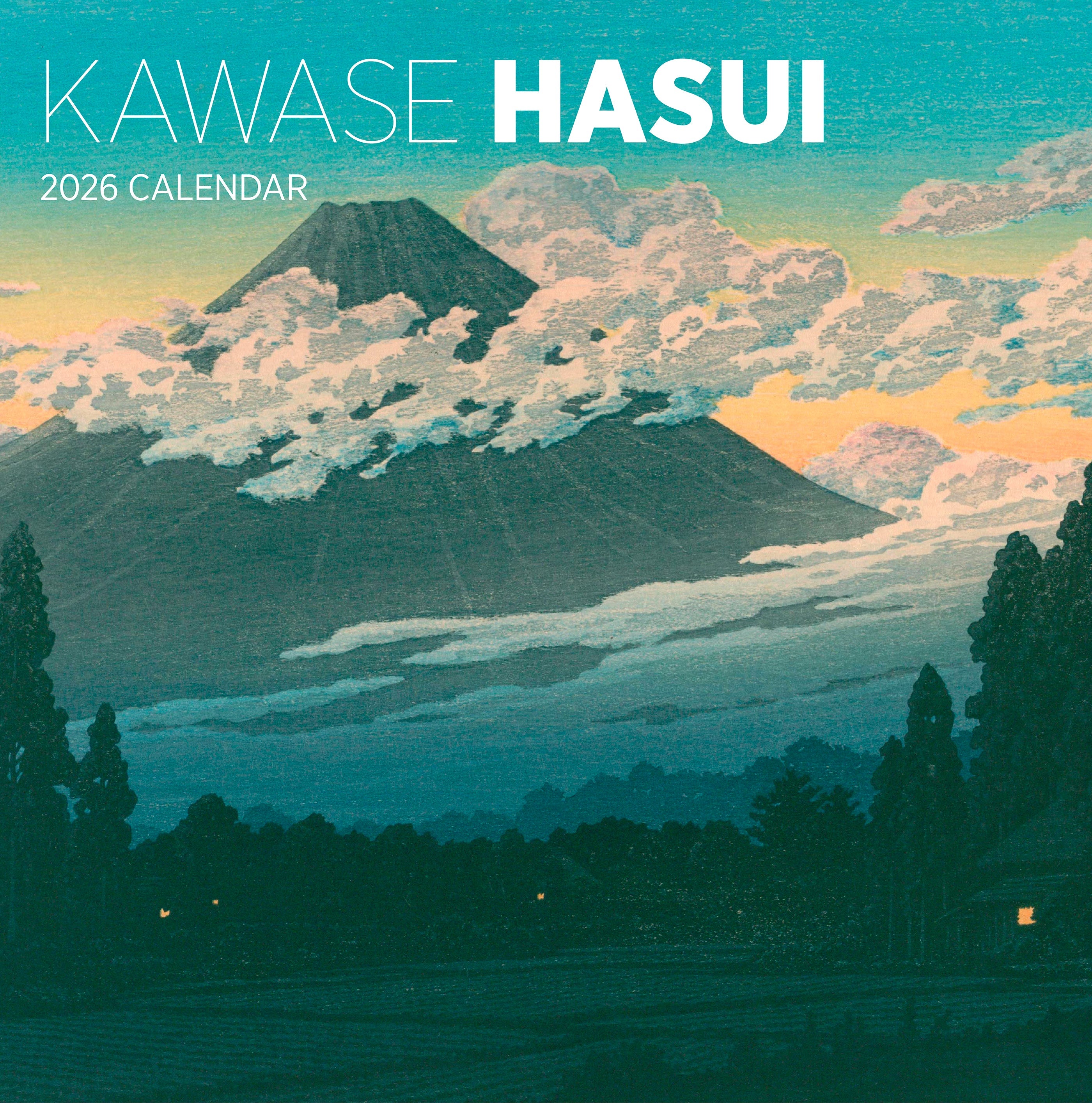 2026 Kawase Hasui - Square Wall Calendar