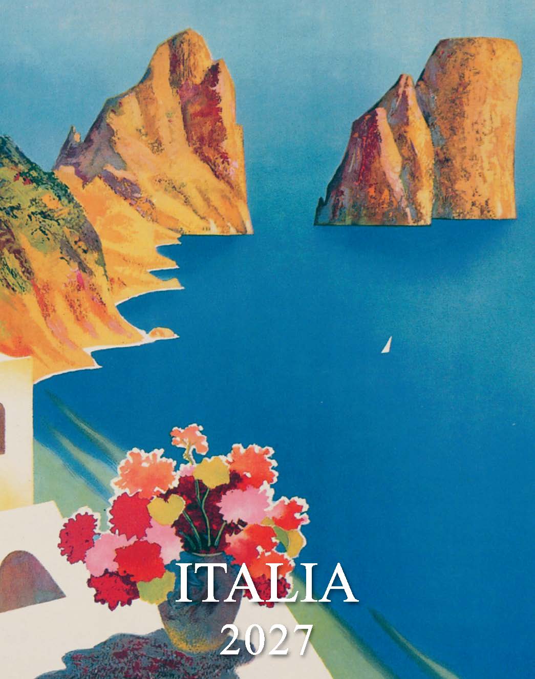 2027 Italia - Desk Easel Calendar