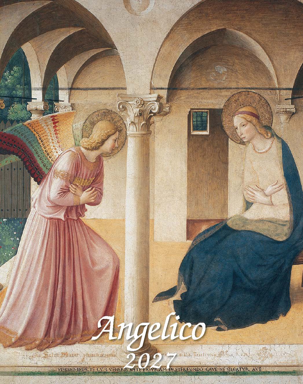 2027 Beato Angelico - Desk Easel Calendar