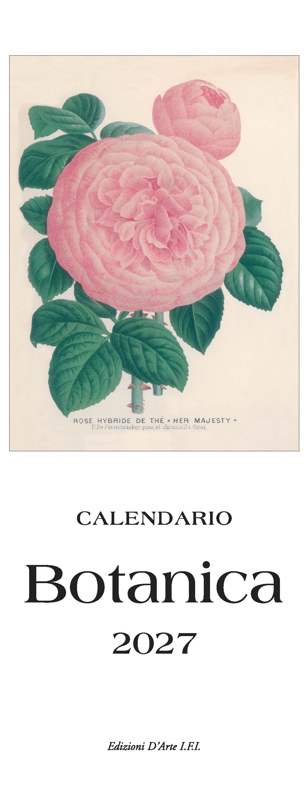 2027 Botanica - Slim Wall Calendar