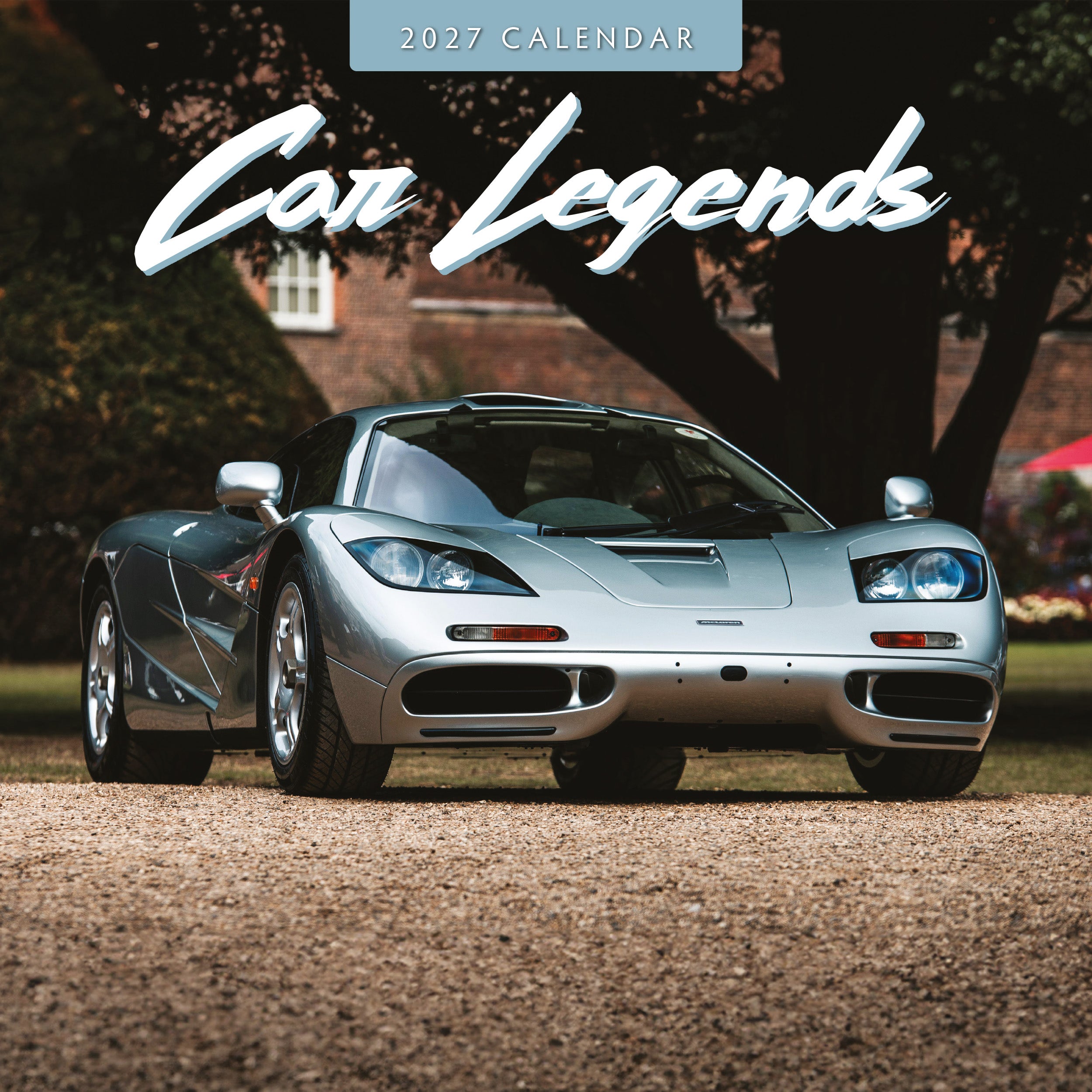 2027 Car Legends - Square Wall Calendar