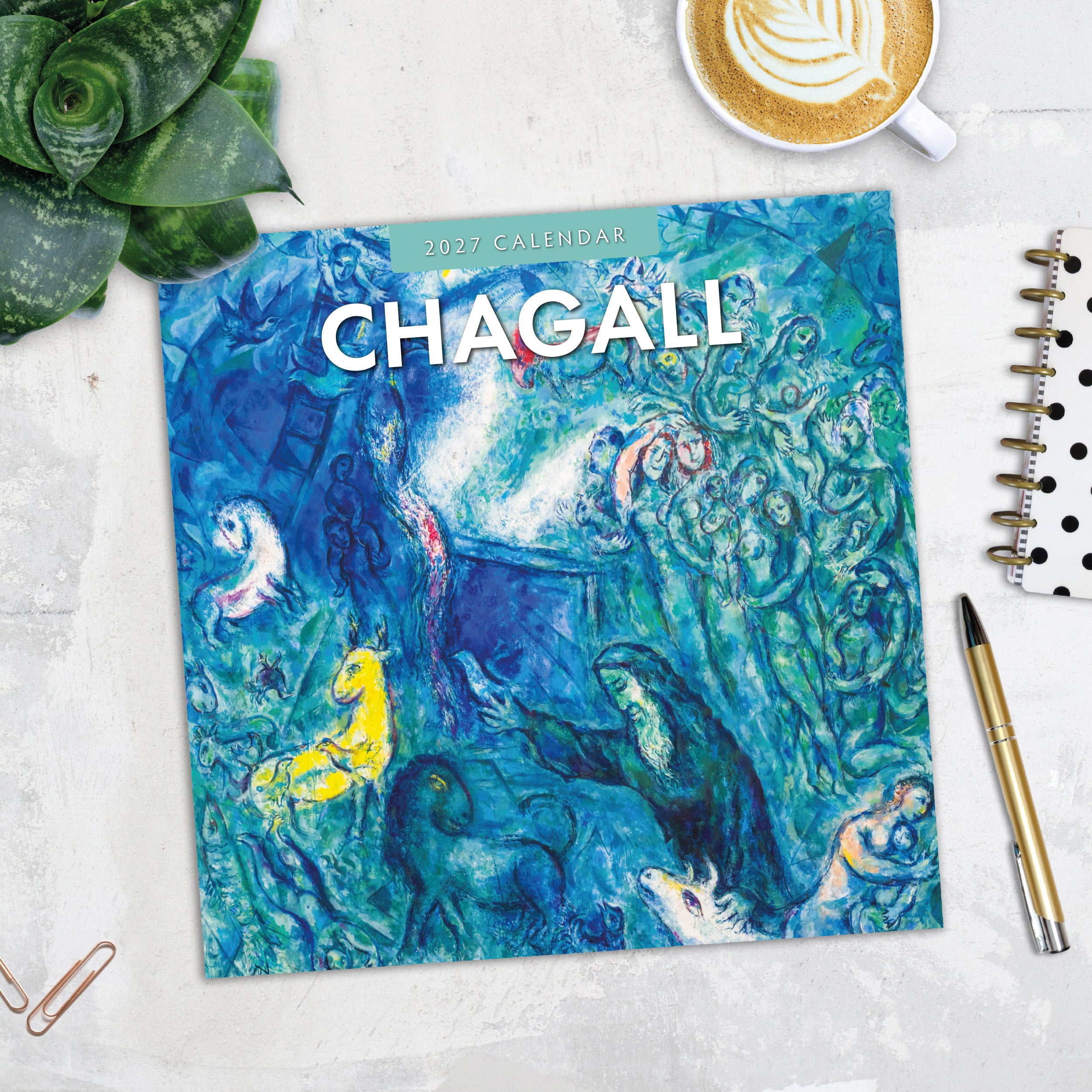 2027 Chagall - Square Wall Calendar