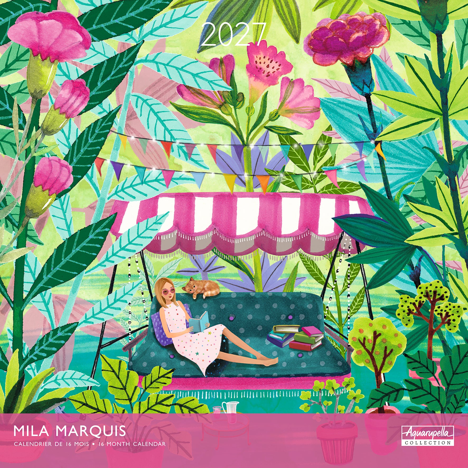 2027 Mila Marquis - Square Wall Calendar
