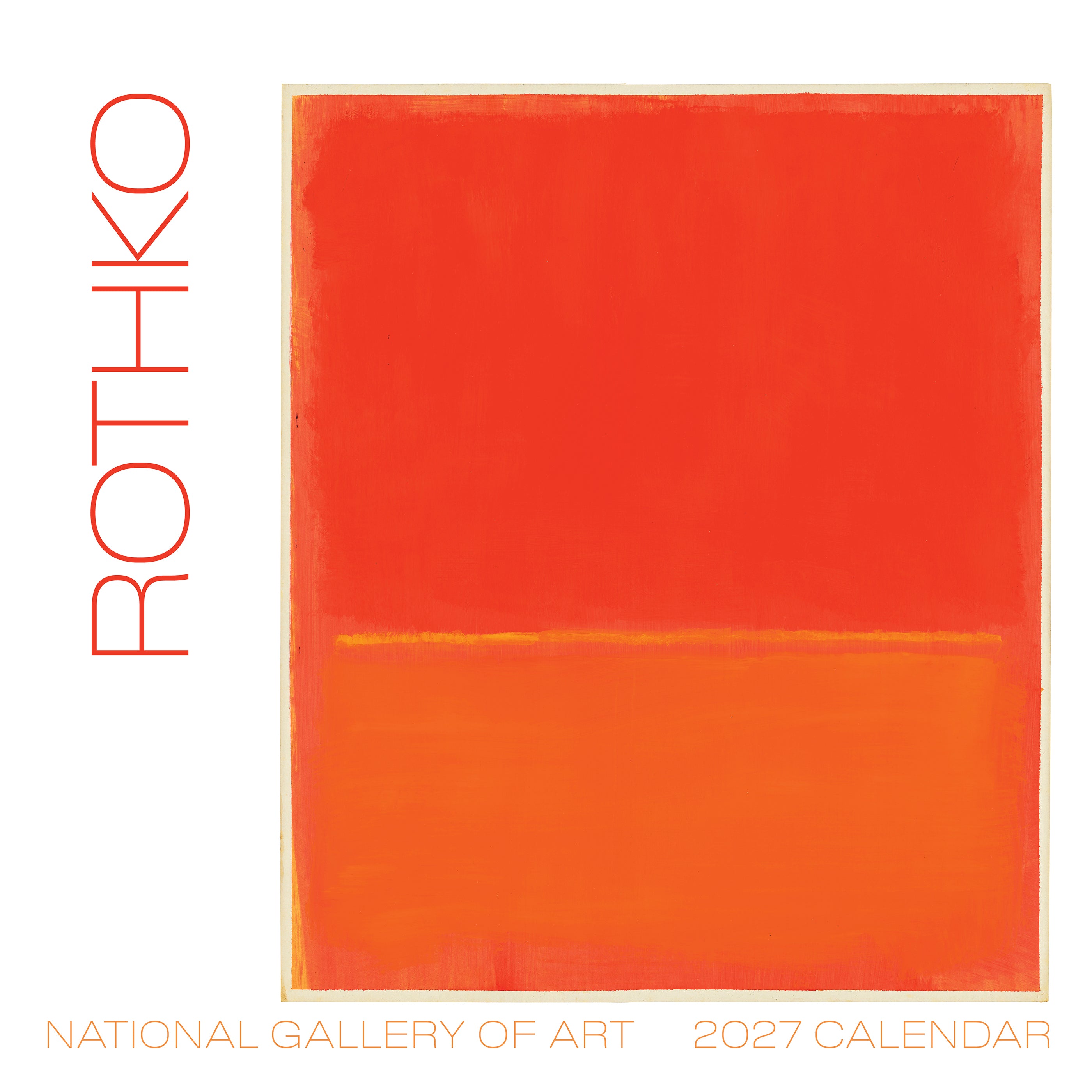 2027 Rothko - Square Wall Calendar