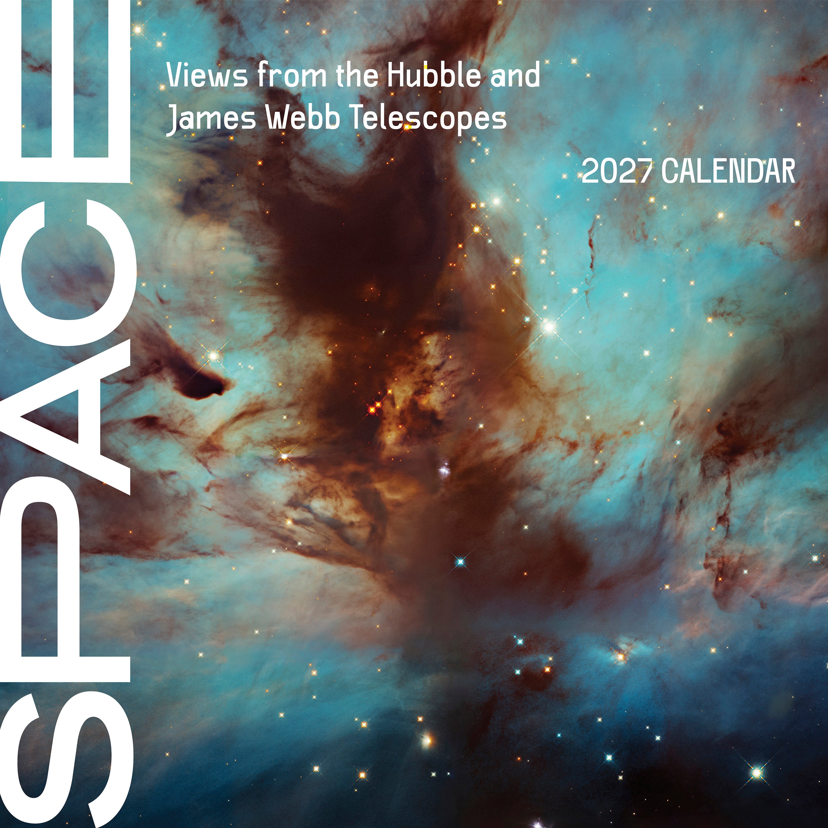 2027 Space - Square Wall Calendar