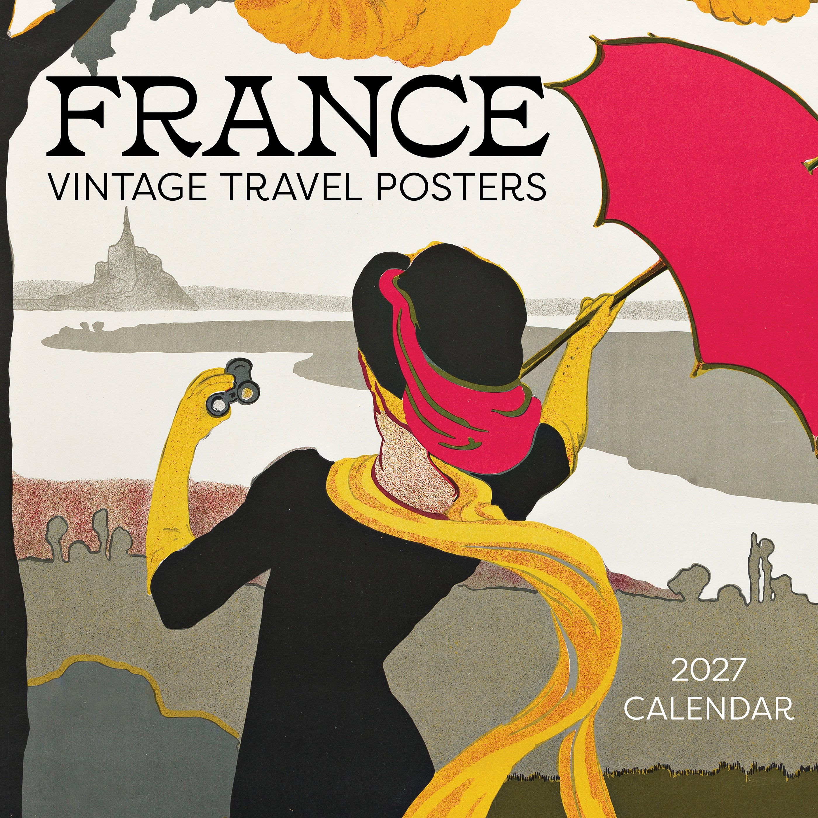 2027 France - Square Wall Calendar
