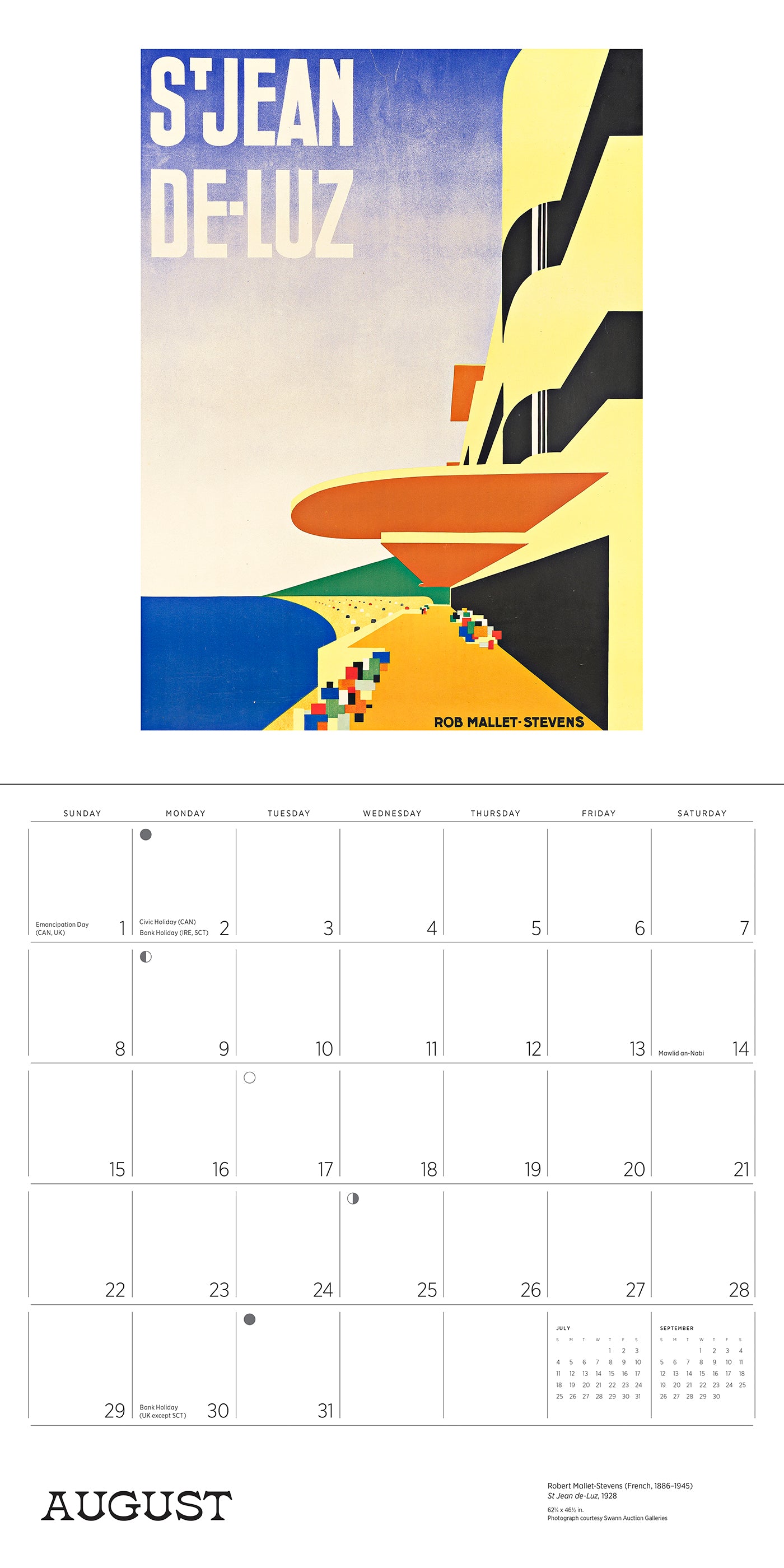 2027 France - Square Wall Calendar