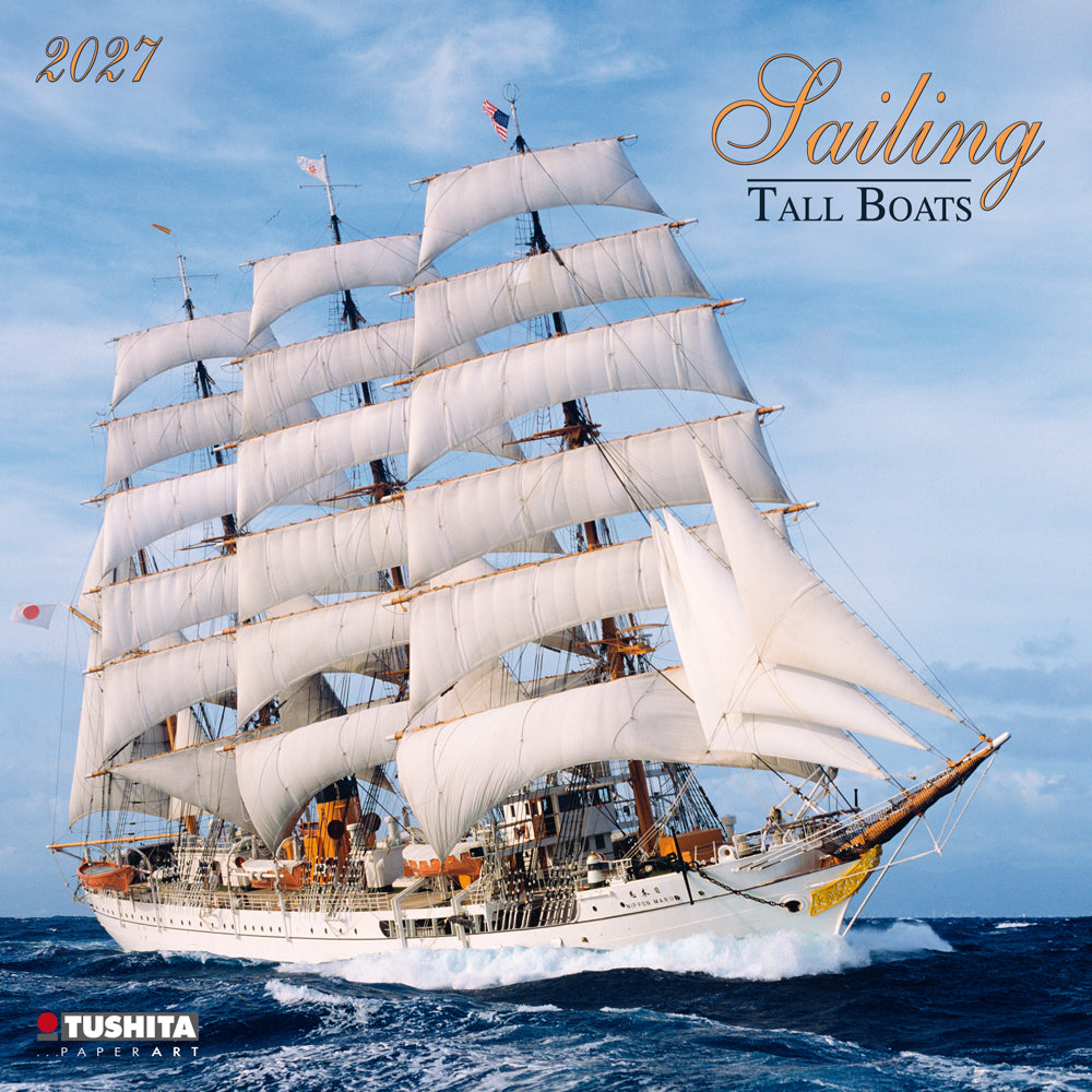 2027 Sailing Tall Boats - Square Wall Calendar
