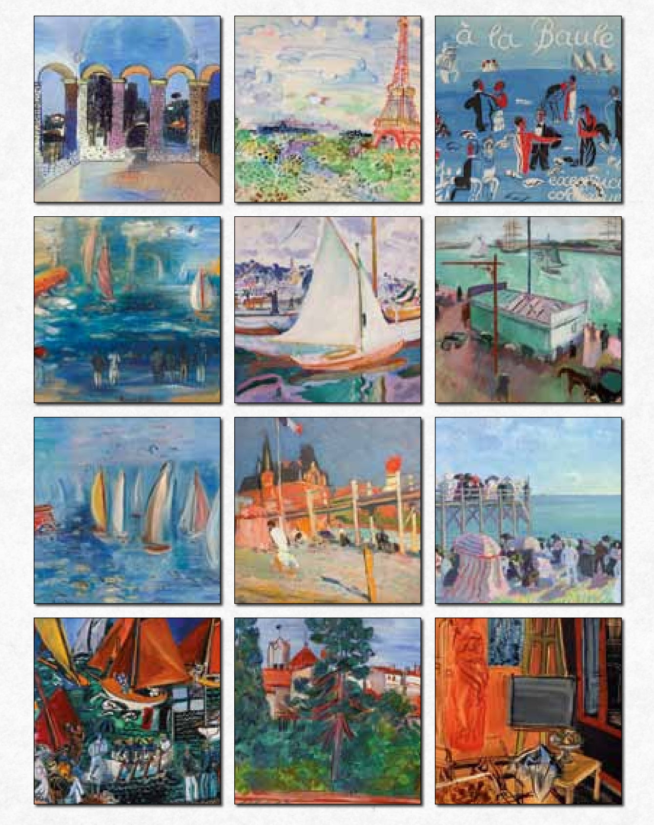 2027 Raoul Dufy - Square Wall Calendar