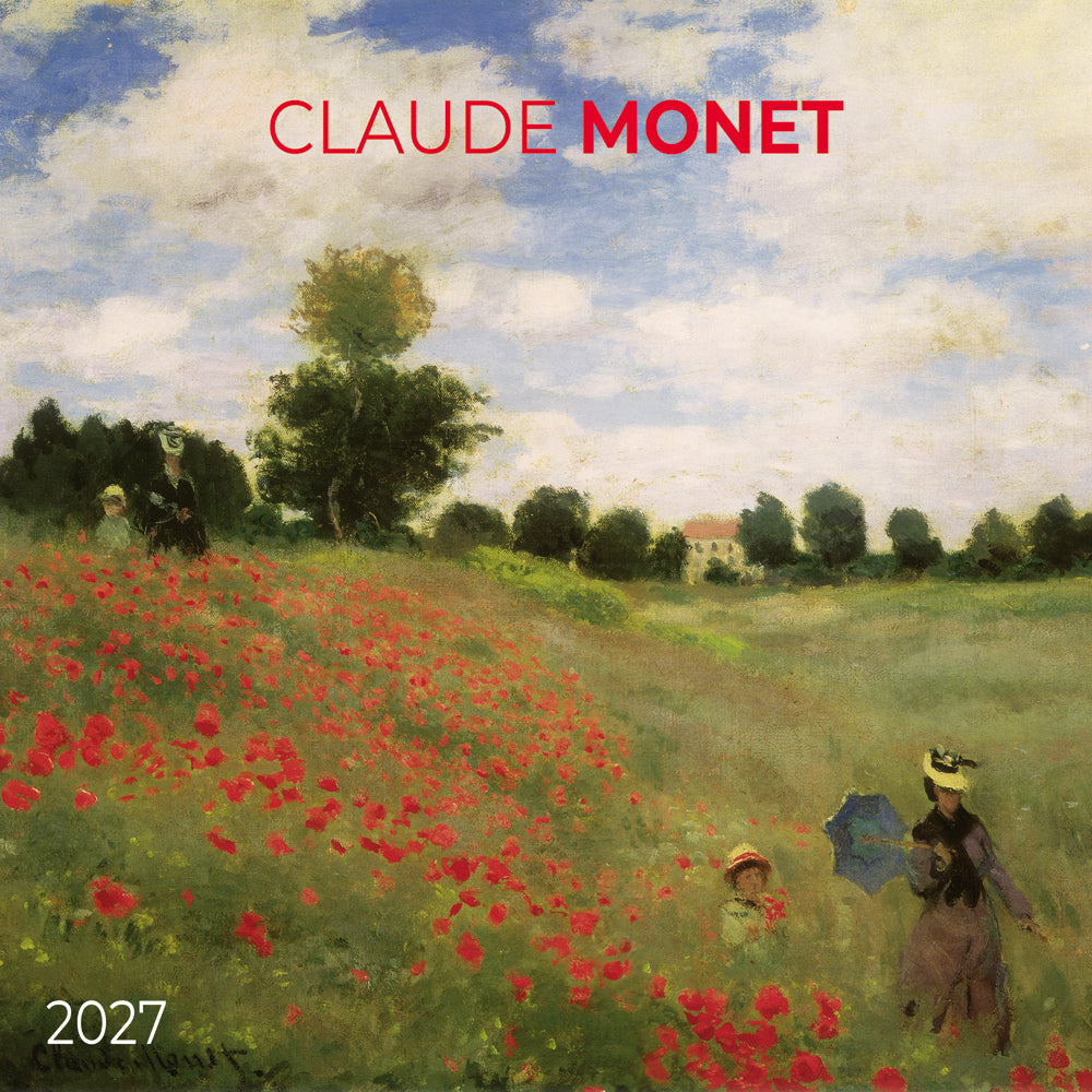 2027 Claude Monet - Square Wall Calendar