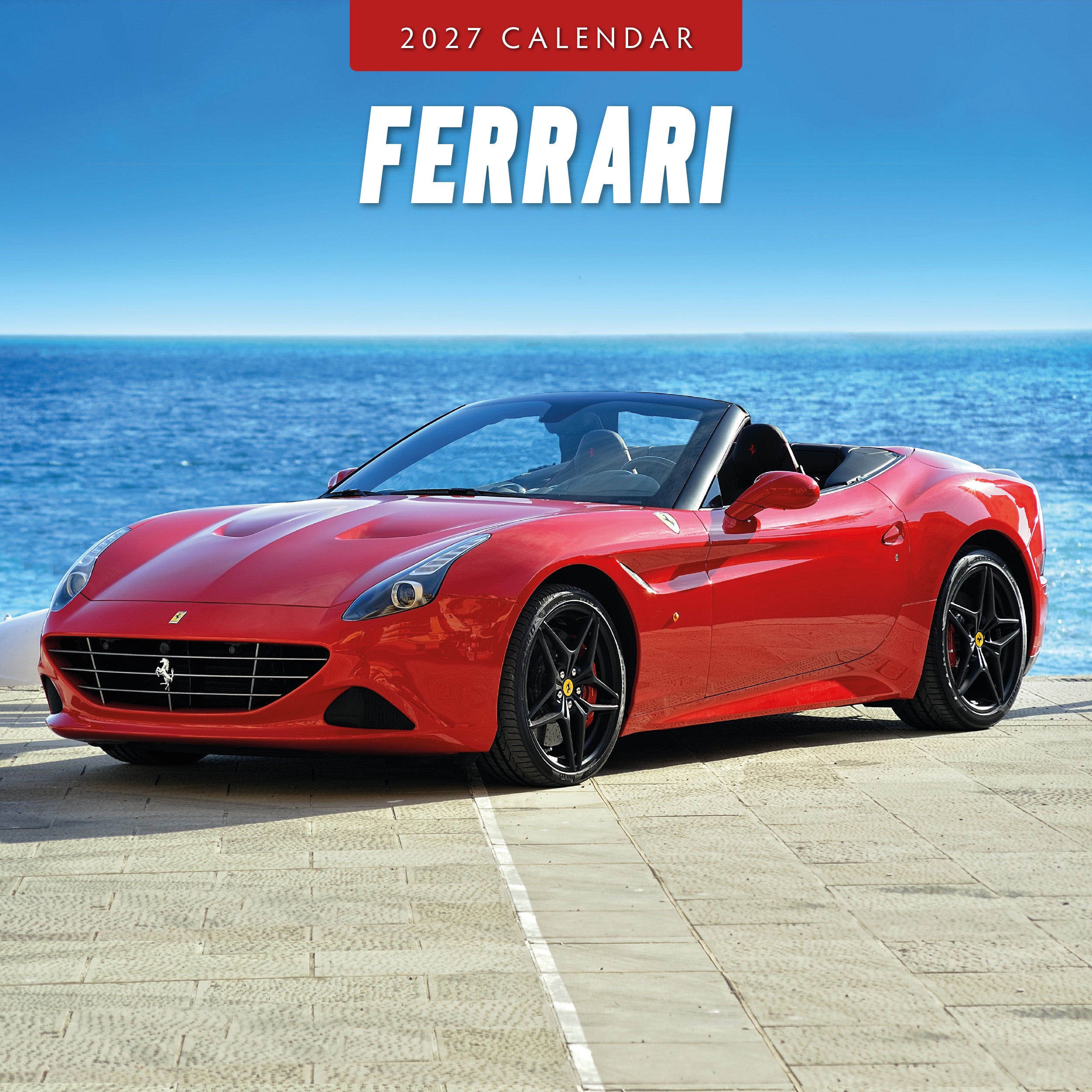 2027 Ferrari - Square Wall Calendar