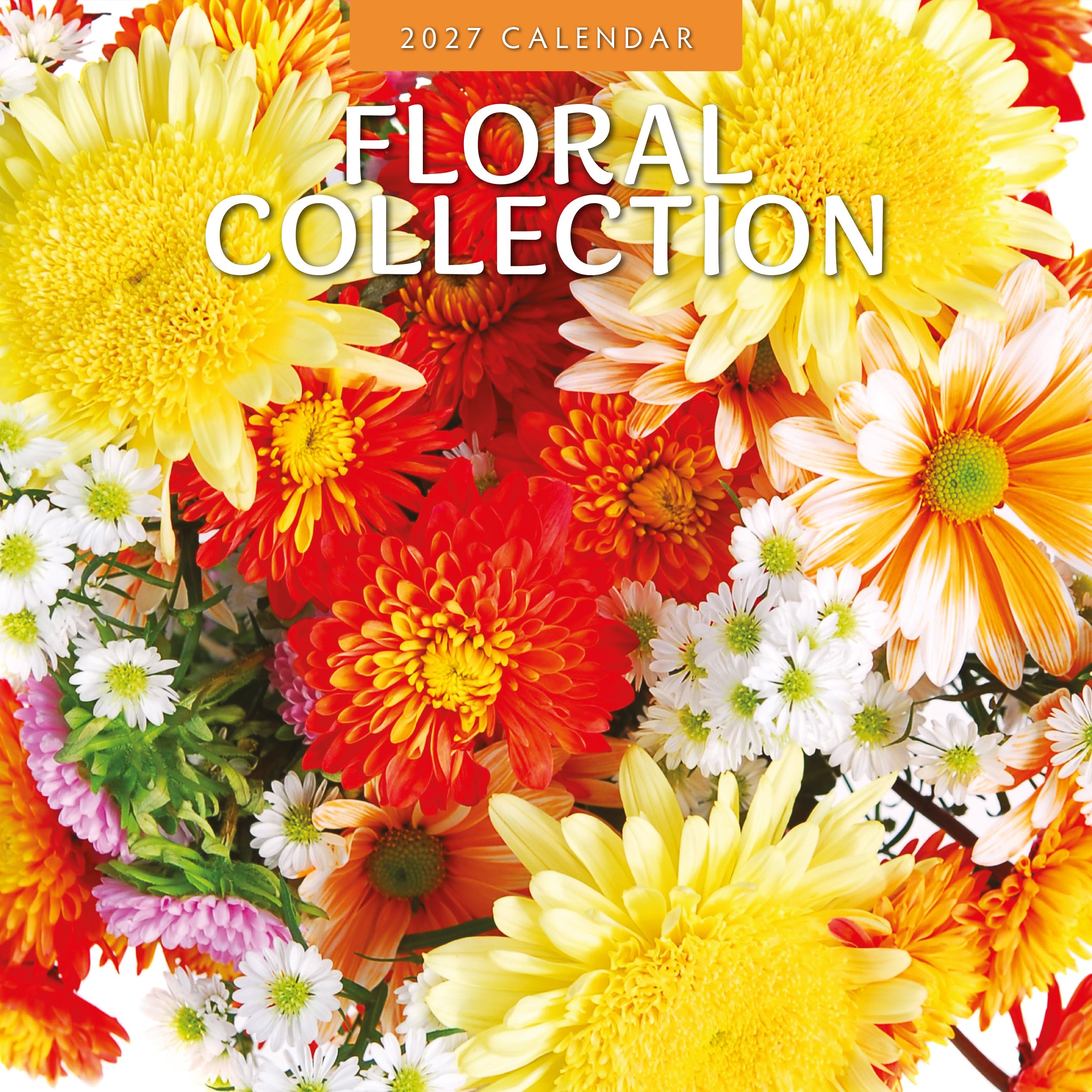 2027 Floral Collection - Square Wall Calendar