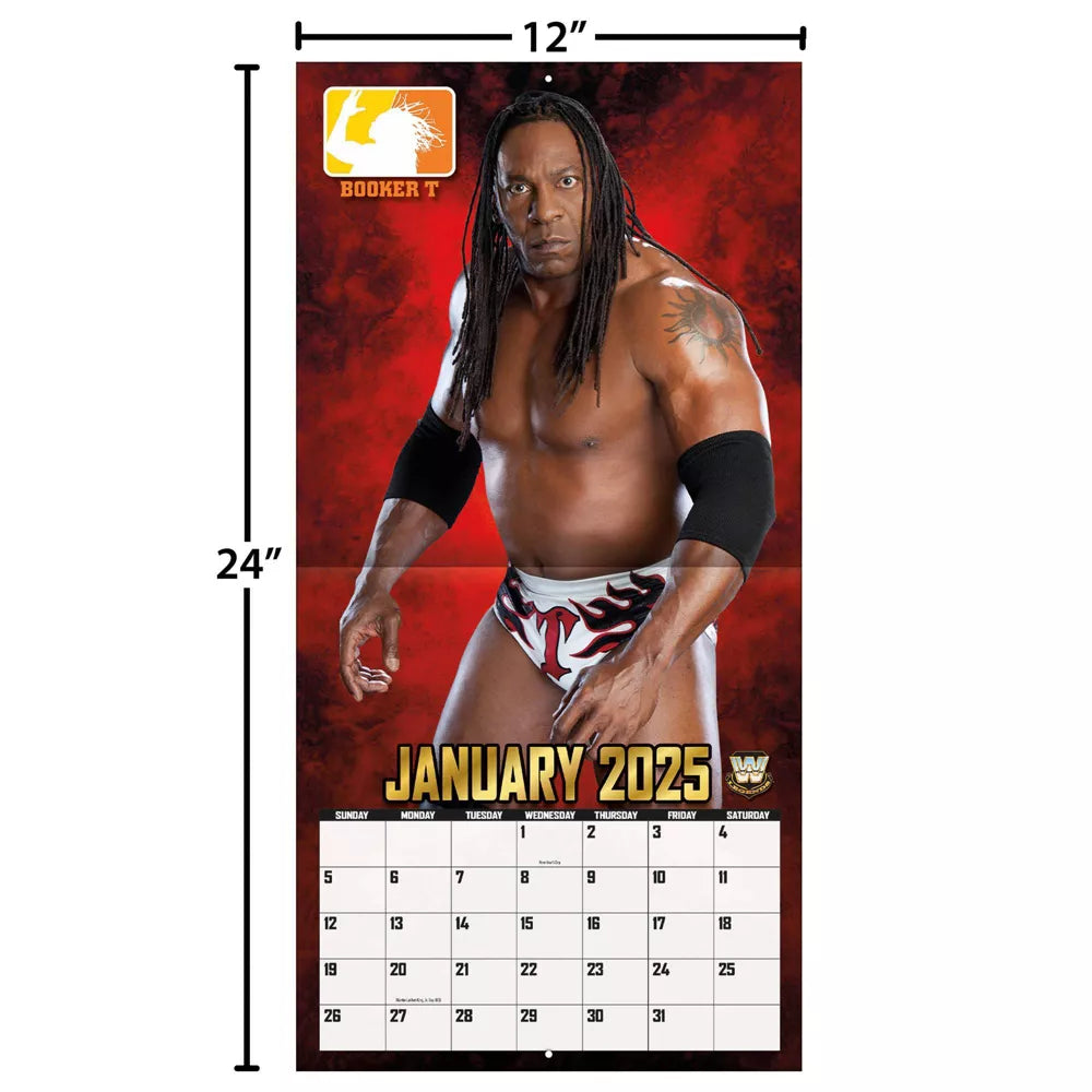 2025 WWE Legends - Square Wall Calendar