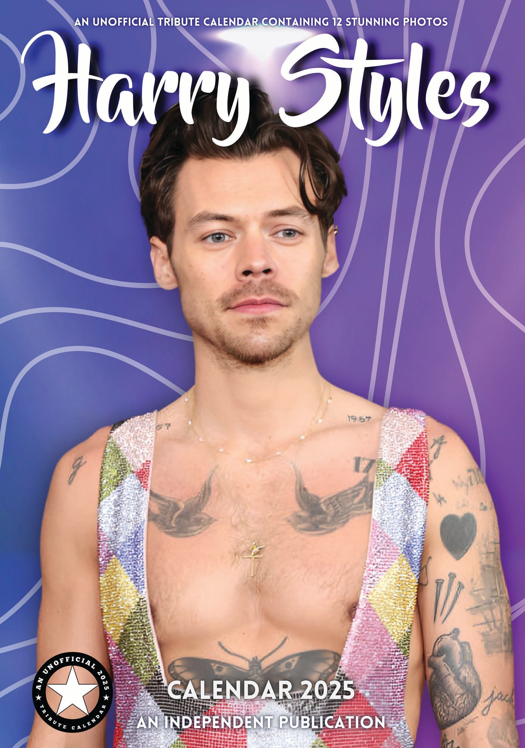 2025 Harry Styles A3 Wall Calendar