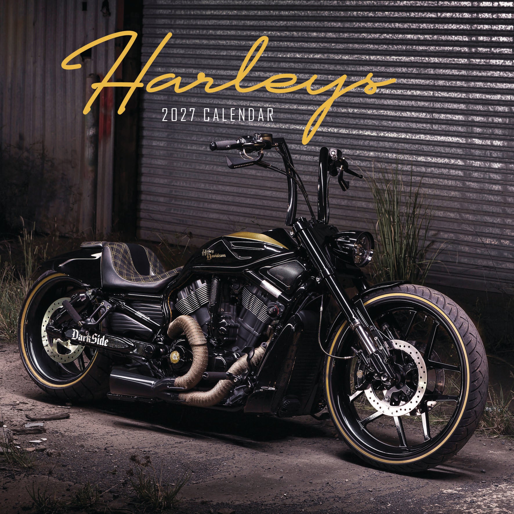 2027 Harleys - Square Wall Calendar