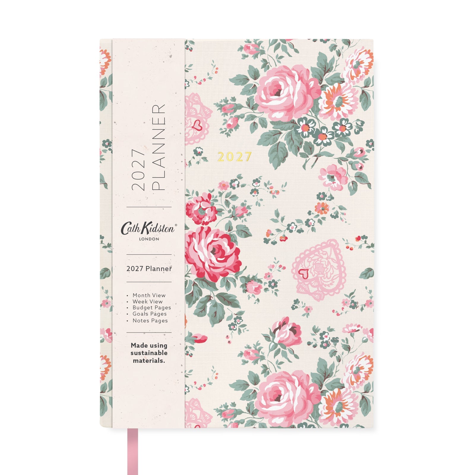 2027 Hackney Rose by Cath Kidston - Monthly & Weekly Diary/Planner