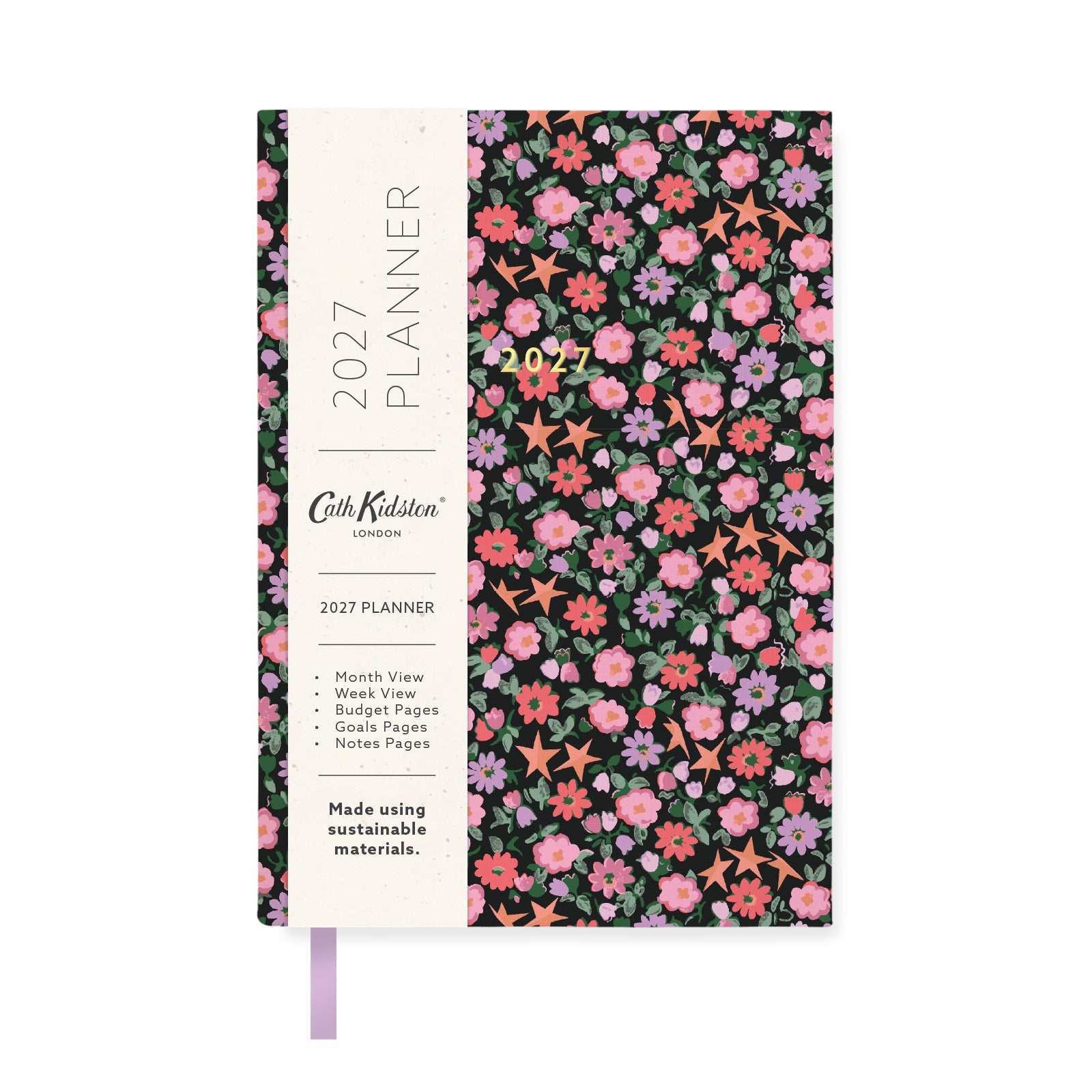 2027 Stars and Flowers by Cath Kidston - Monthly & Weekly Diary/Planner