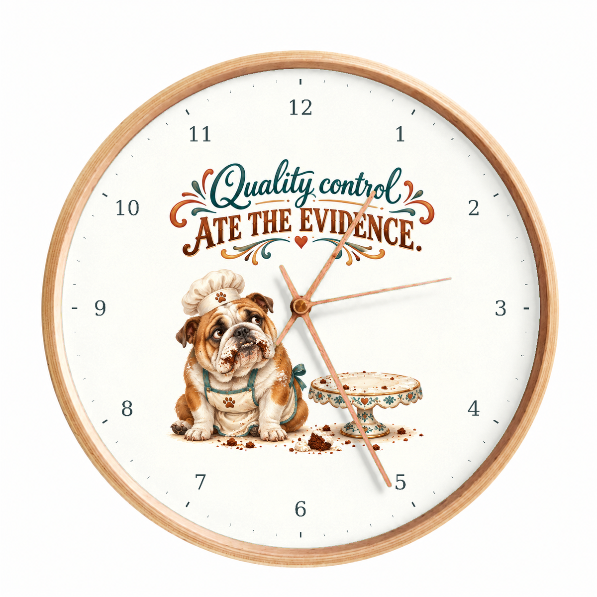 IMAGE_01_Front_-_Funny_Bulldog_Chef_Wall_Clock_30cm_Wooden_Frame_-_WC-H086_-_649310204342.png