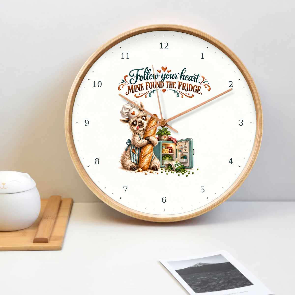 IMAGE_02_Tabletop_-_Funny_Dog_Chef_Wall_Clock_30cm_Wooden_Frame_-_WC-H064_-_649310204120.png