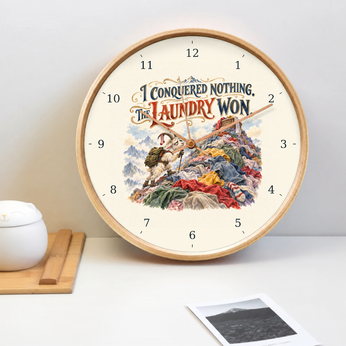 IMAGE_02_Tabletop_-_Funny_Laundry_Mountain_Wall_Clock_30cm_Wooden_Frame_-_WC-H073_-_649310204212.png