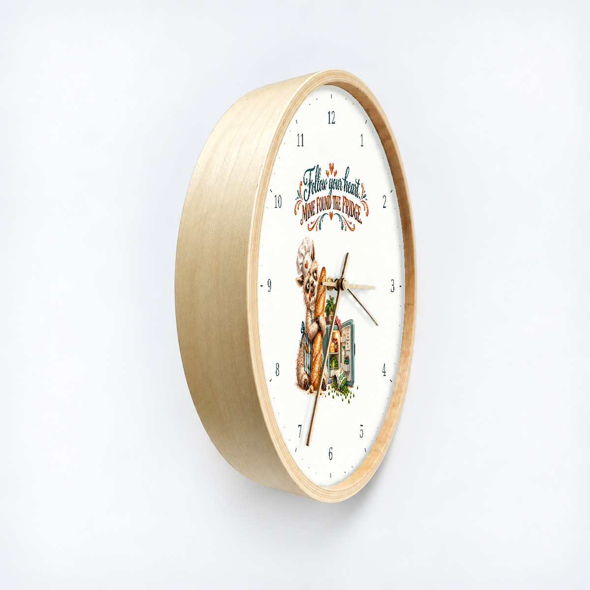 IMAGE_03_Angled_-_Funny_Dog_Chef_Wall_Clock_30cm_Wooden_Frame_-_WC-H064_-_649310204120.png